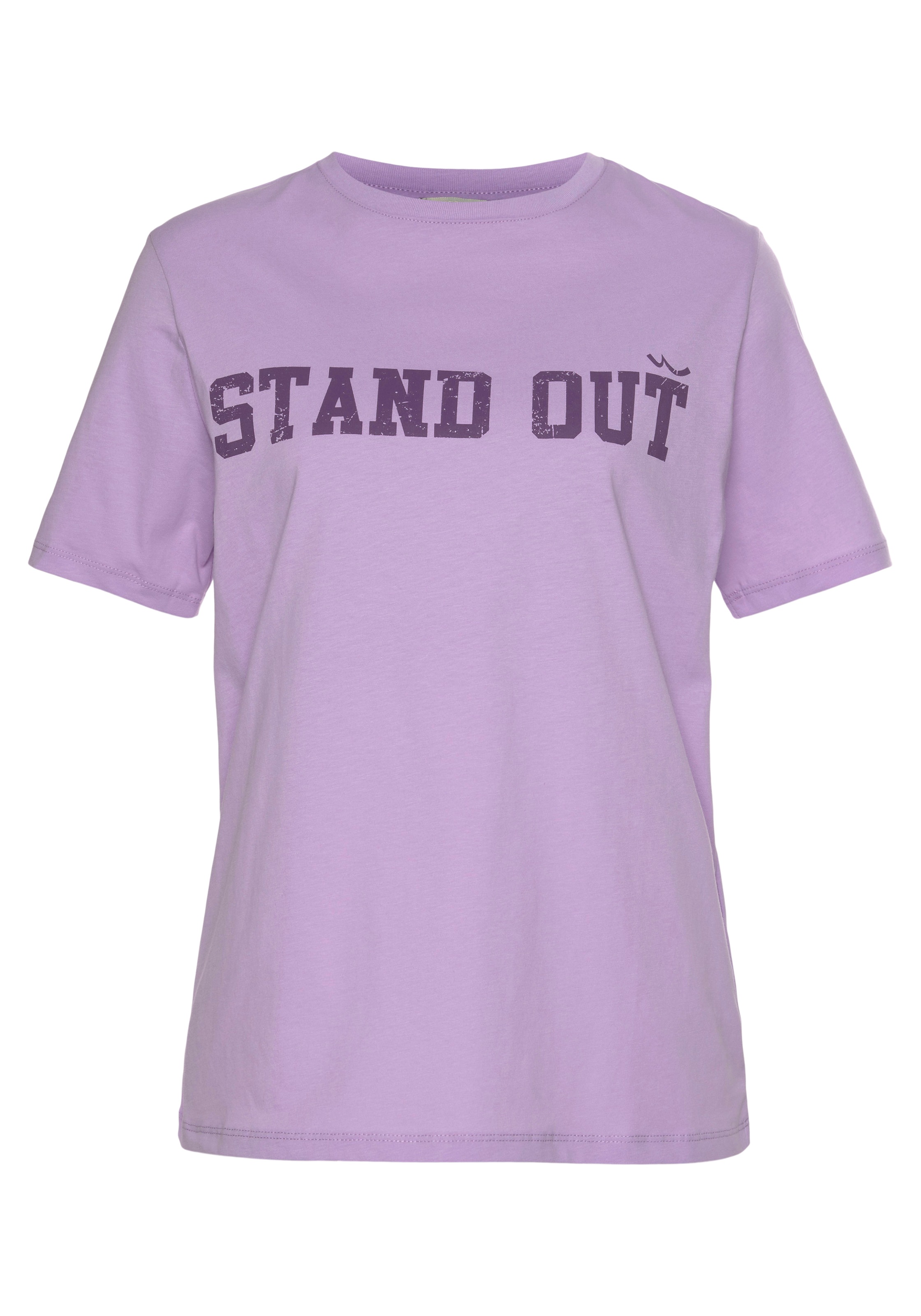 LTB Kurzarmshirt »EPEDAY«, in oversized Passform mit STAND OUT Schriftzug