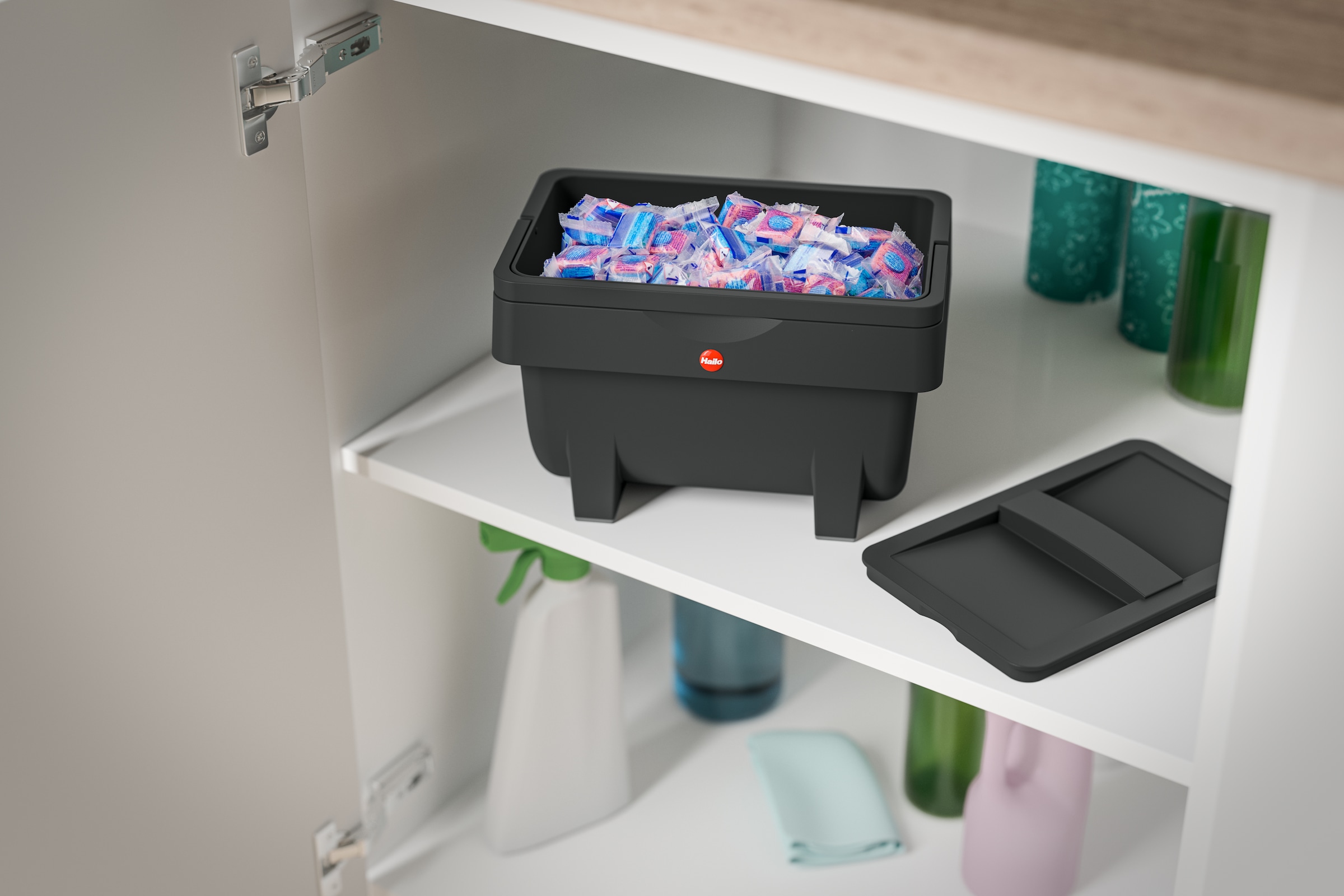 Hailo Biomülleimer »ÖKOMINI S« 1 Behälter Kunststoff, abnehmbarer Deckel, 4,1 Liter