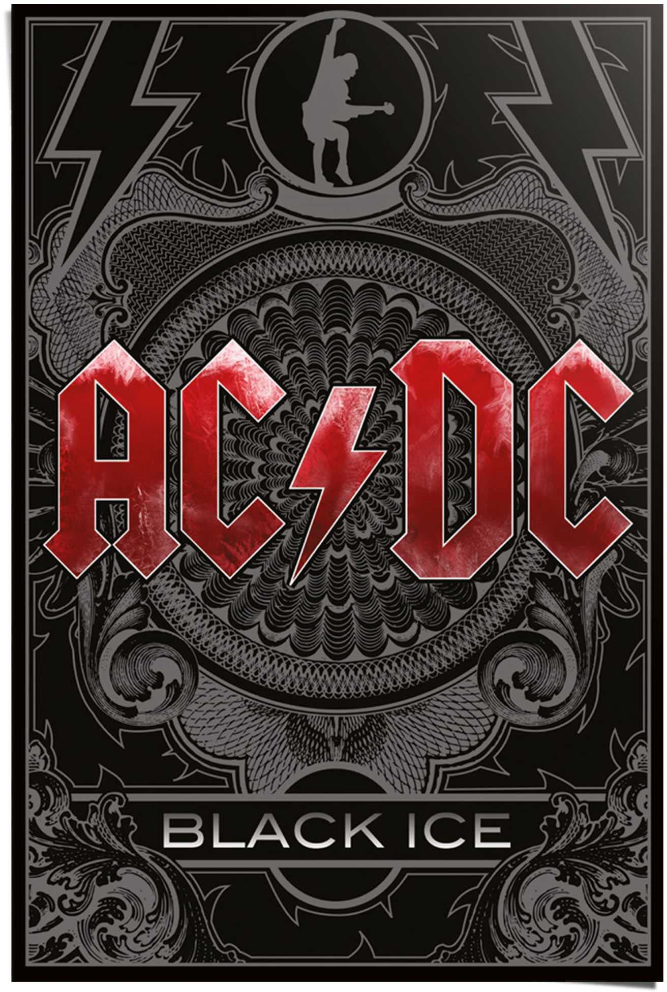 Poster »AC/DC Black ice«, (1 St.)