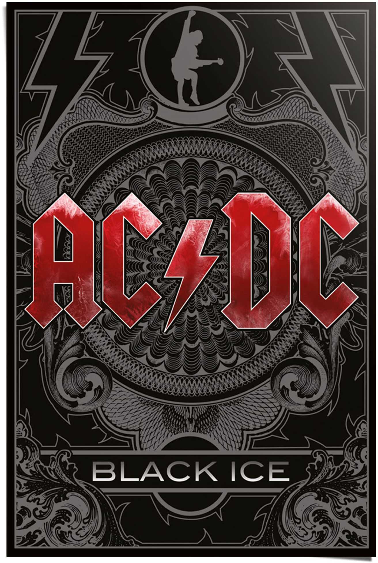 Reinders! Poster »AC/DC Black ice«, (1 St.)