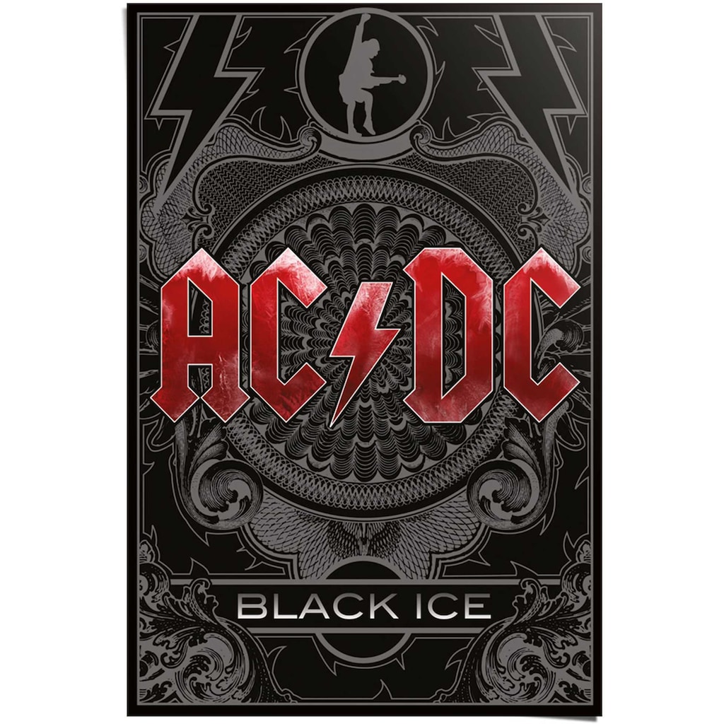 Reinders! Poster »AC/DC Black ice«, (1 St.)