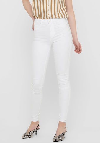 Skinny-fit-Jeans »ONLROYAL HW SK JEANS DNM WHITE NOOS«