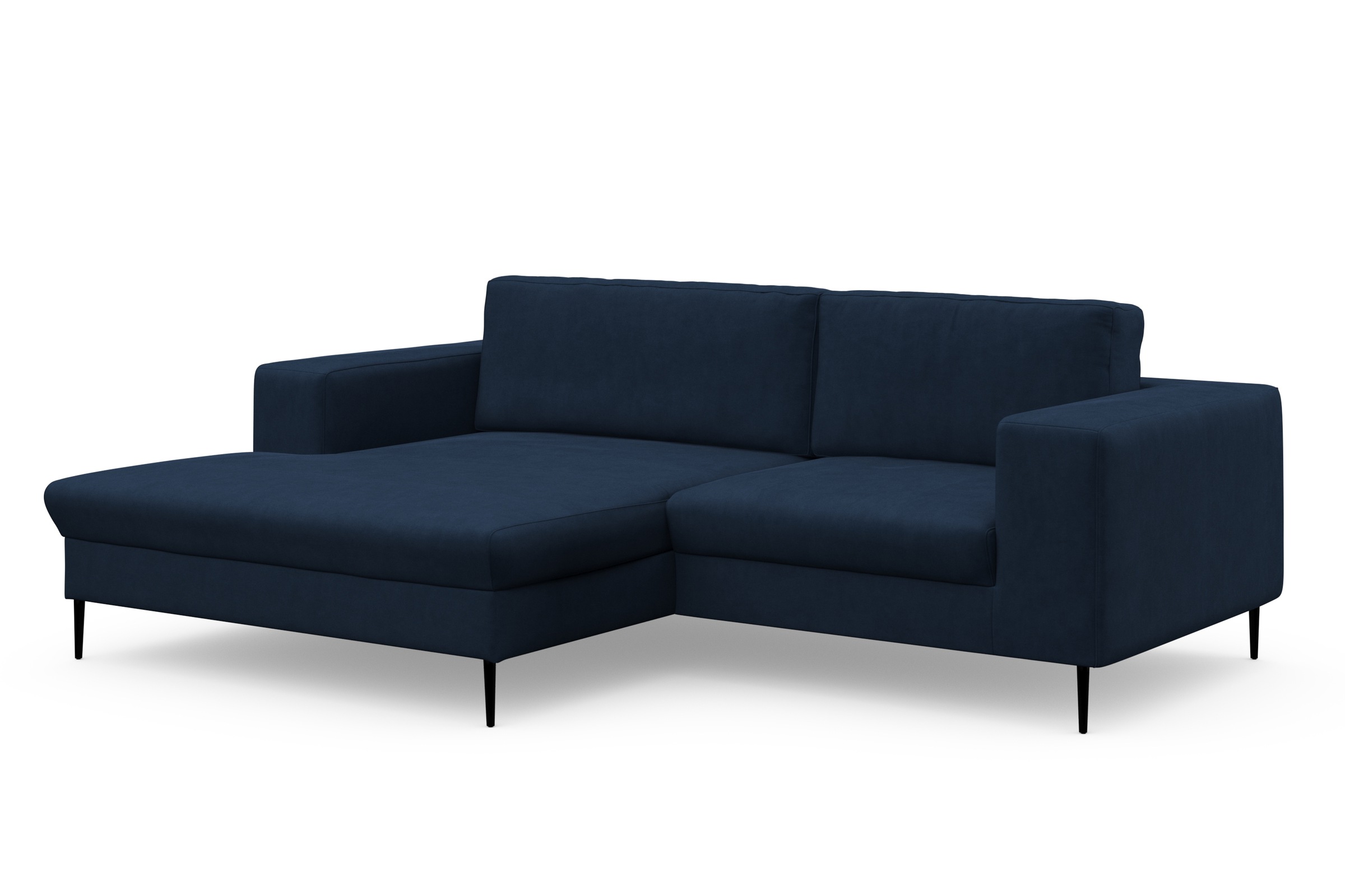 DOMO collection Ecksofa »Modica kompakt und elegant, Breite 244, L-Form«, moderne Optik mit extrabreiter Recamiere, auch in Cord