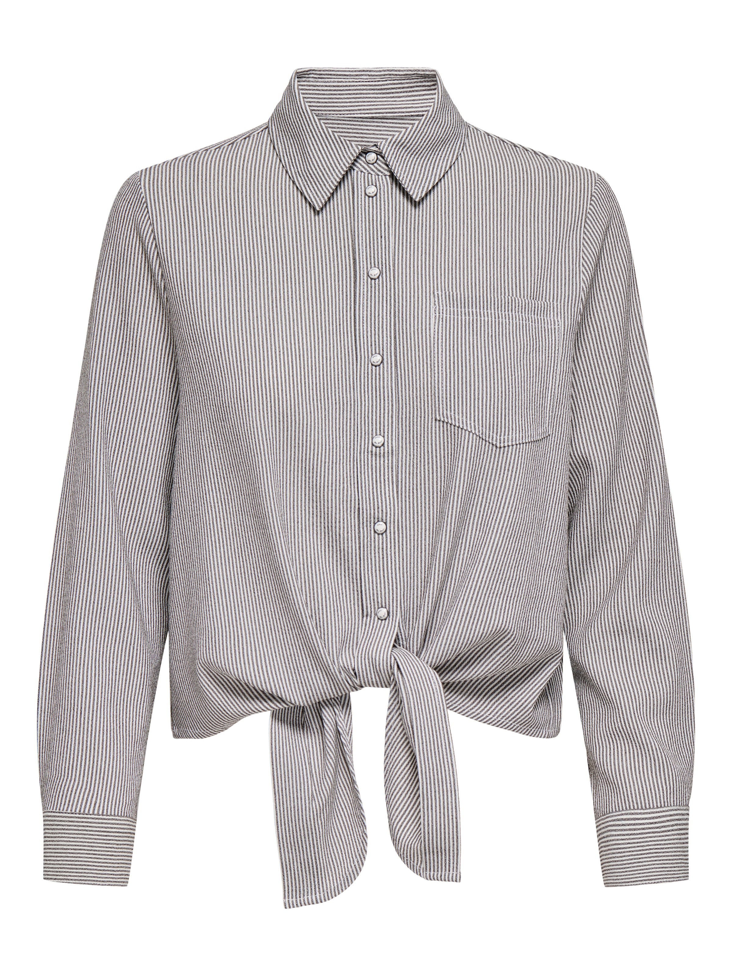 ONLY Hemdbluse »ONLLECEY LS KNOT SHIRT NOOS WVN«