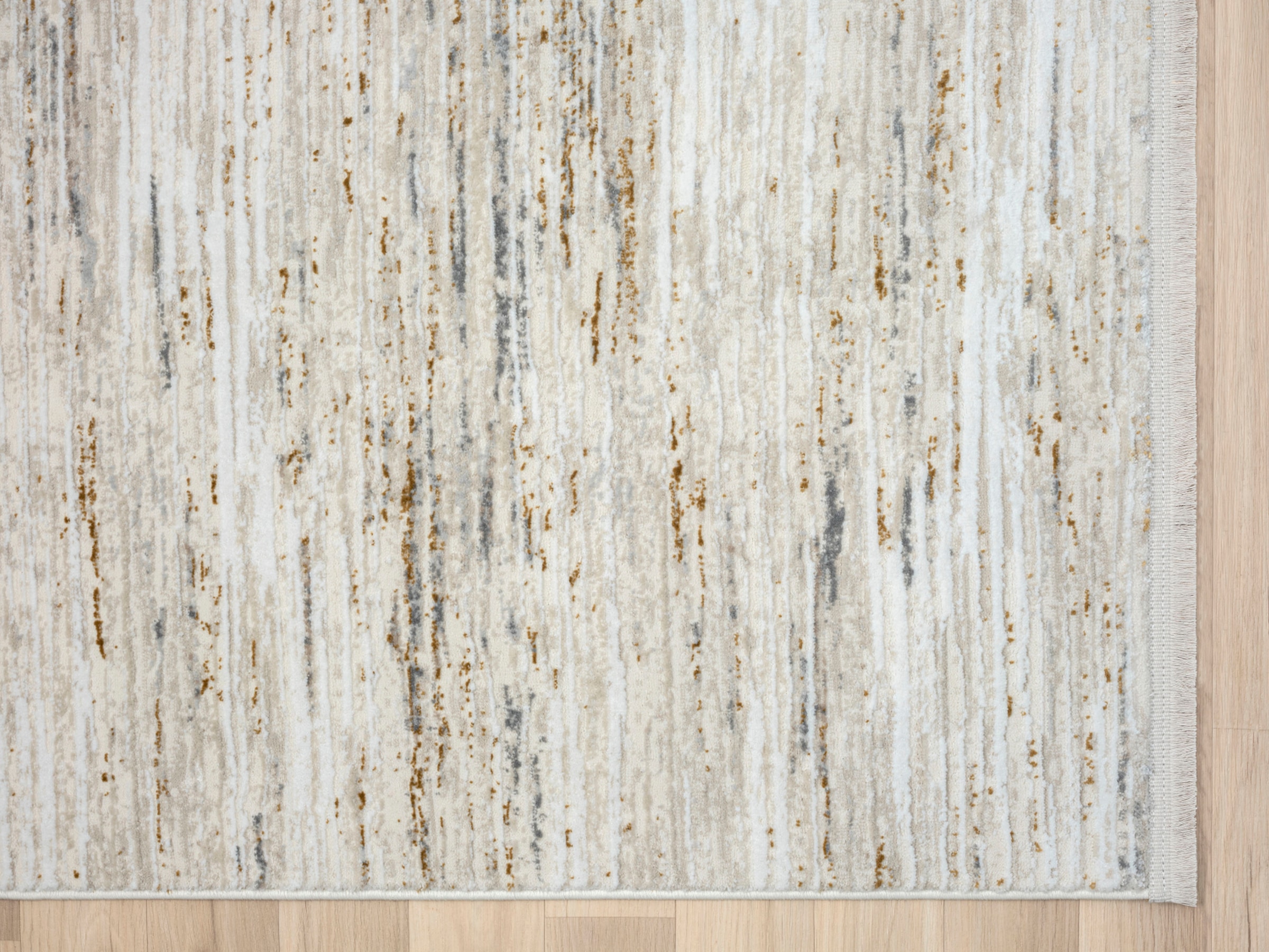 Myflair Möbel & Accessoires Teppich »My Passion« rechteckig 10 mm Höhe Kurzflor, Retro-Style, besonders weich durch Microfaser, mit Fransen