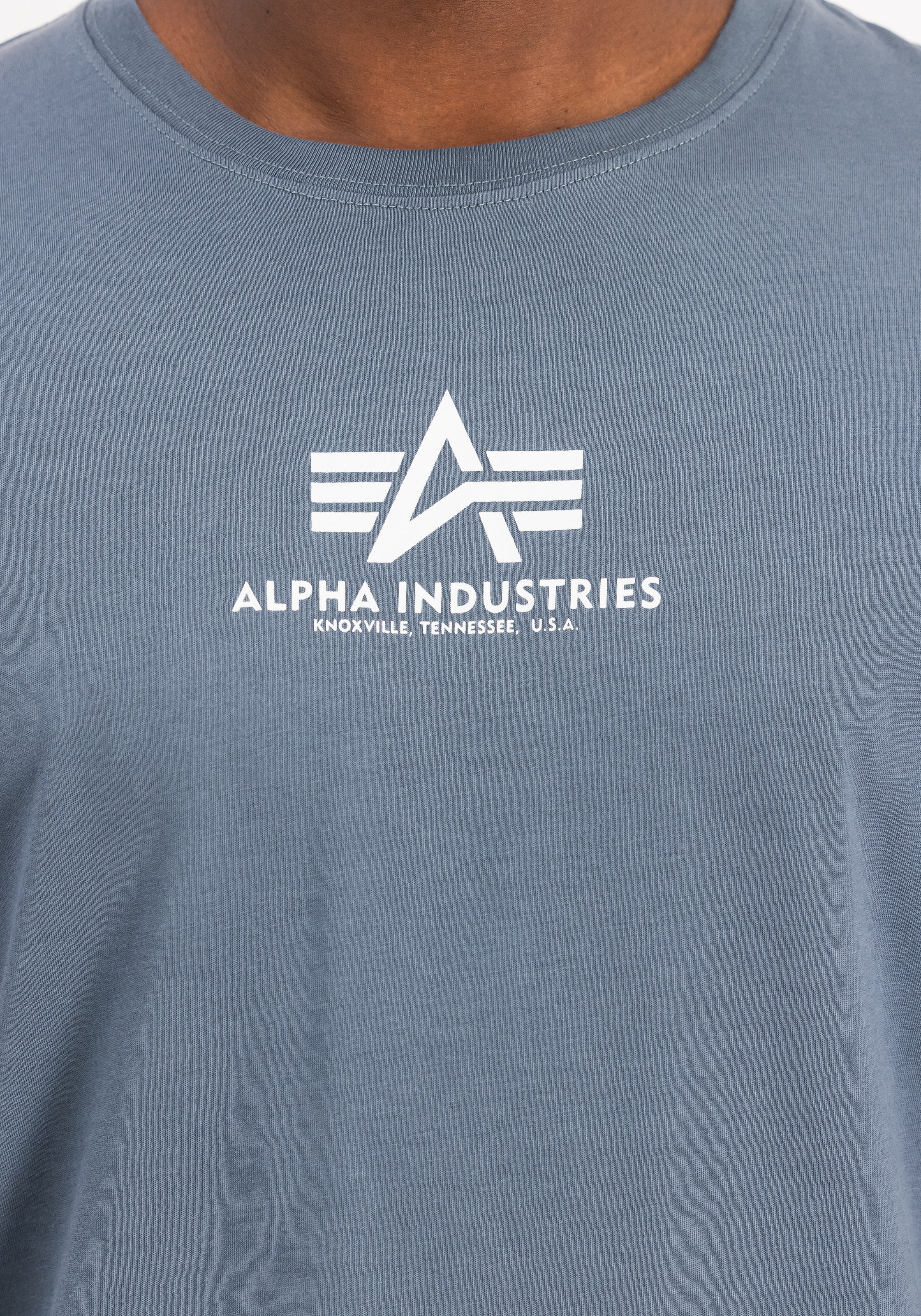 Alpha Industries Rundhalsshirt »Basic T ML«