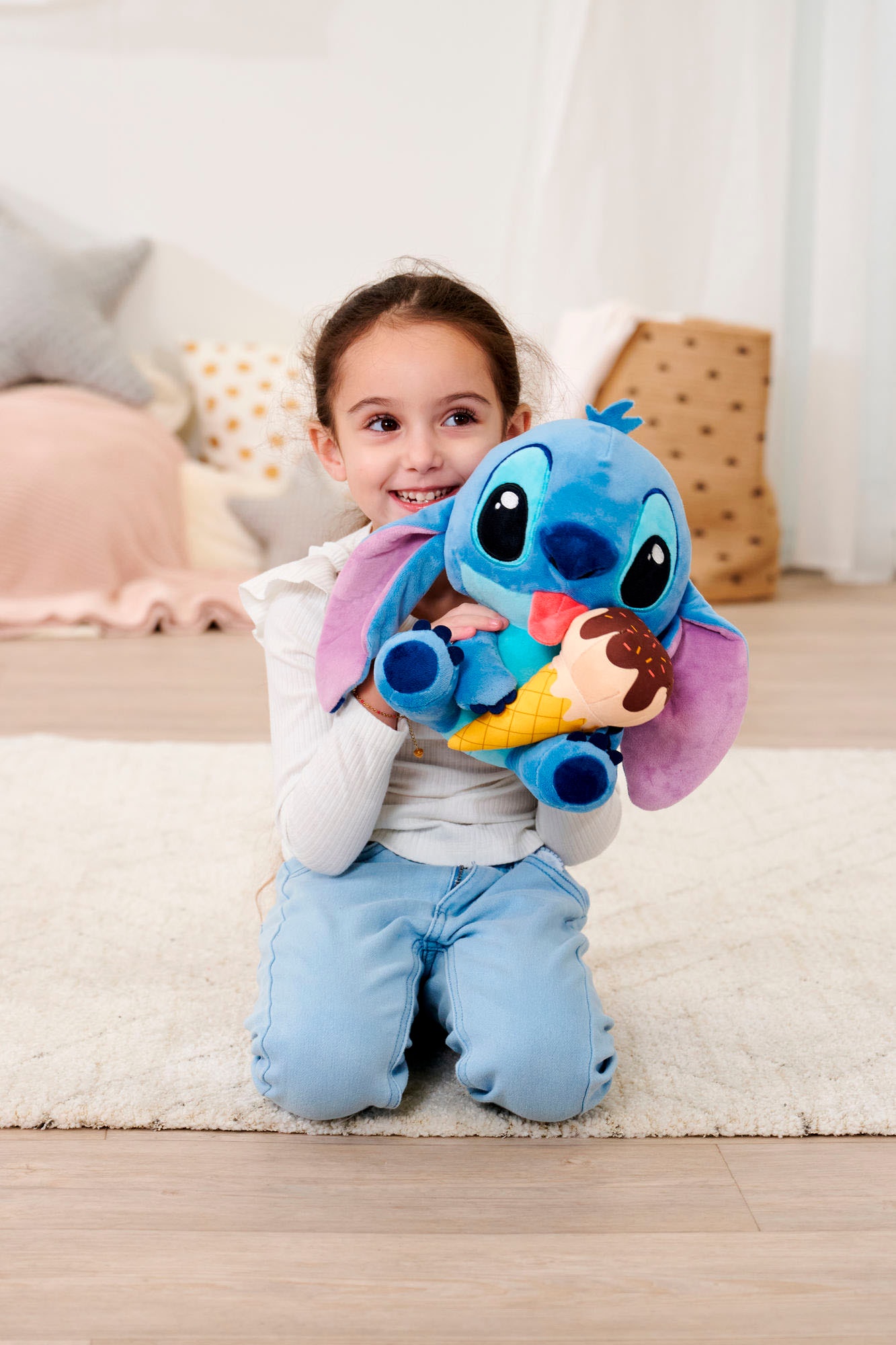 SIMBA Plüschfigur »Disney Stitch mit Eiscreme, 25cm«