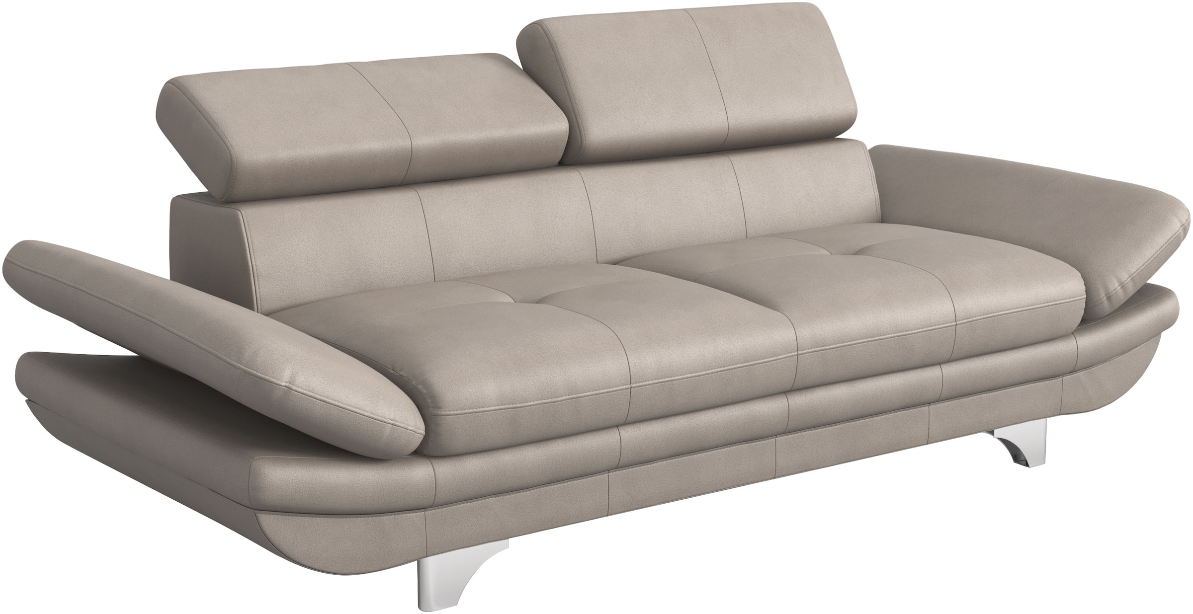 COTTA 3-Sitzer »Enterprise«, Big-Sofa, mit Armteilverstellung & Kopfteilverstellung