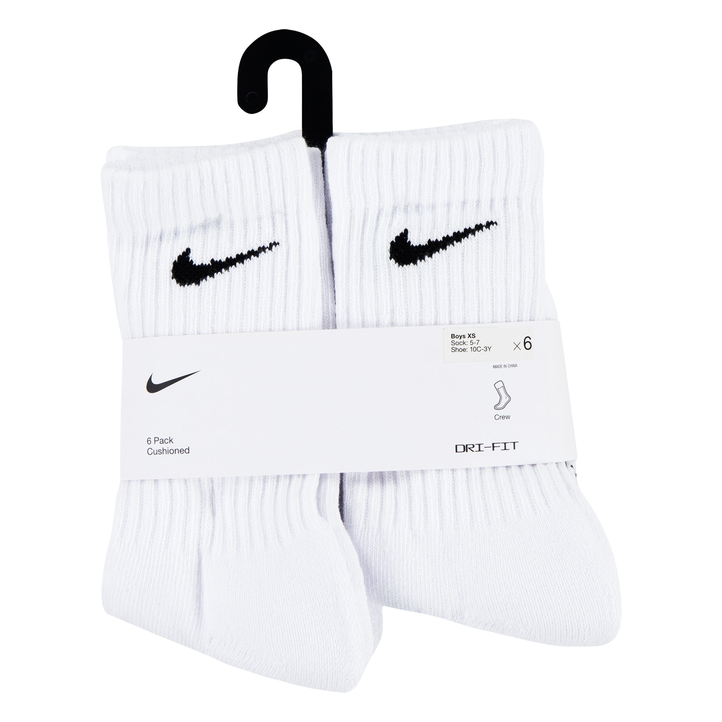 Nike Sportswear Socken »für Kinder NHB NIKE DF PERF BASIC CREW« 6 Stk. tlg. für Kinder, Gr. 23 - 26,5