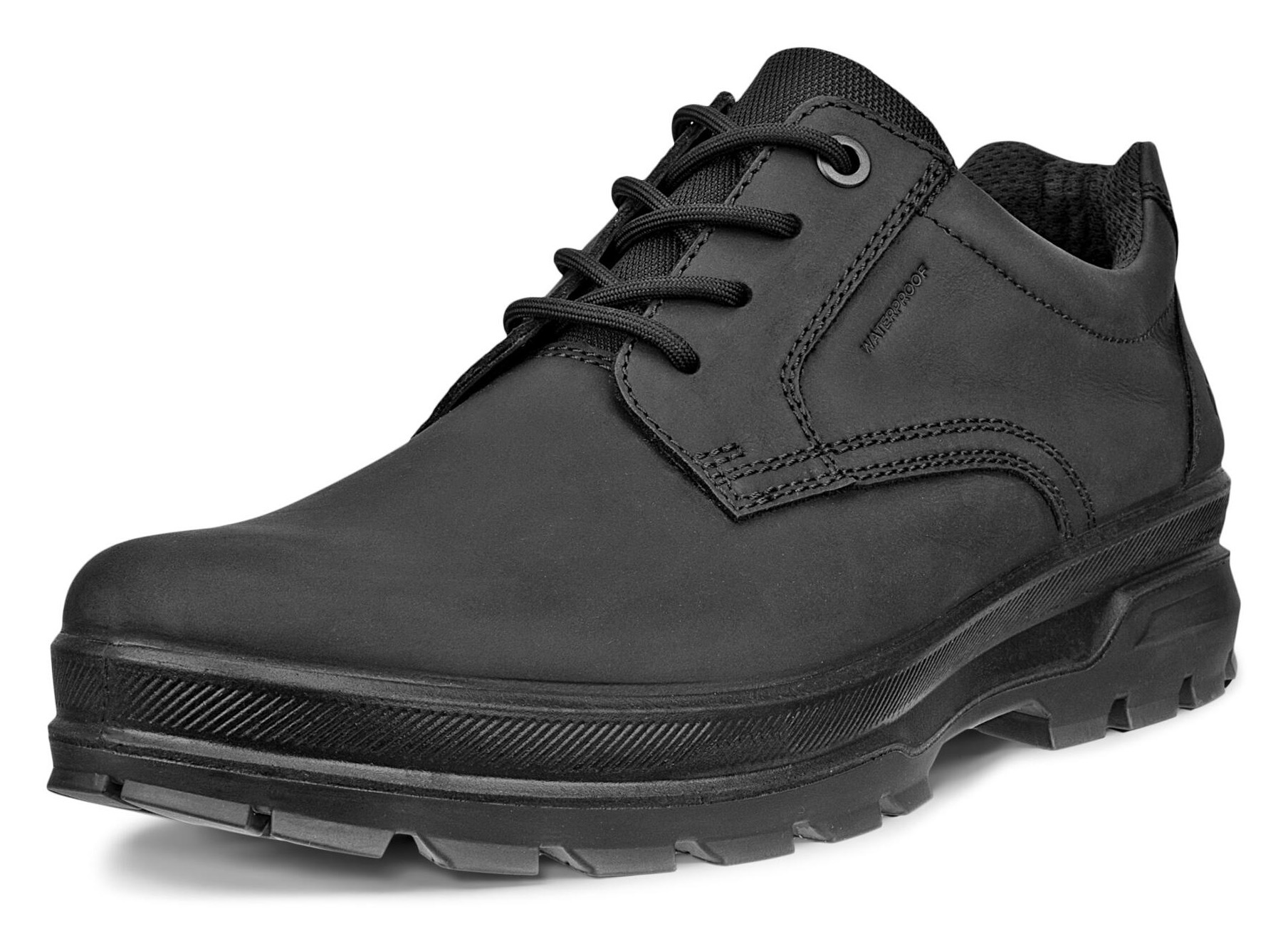 Ecco Herren Schnürschuh »Rugged Track Wp Plain Toe« Sneaker, Outdoorschuh mit waterproof Ausstattung, Größe 40