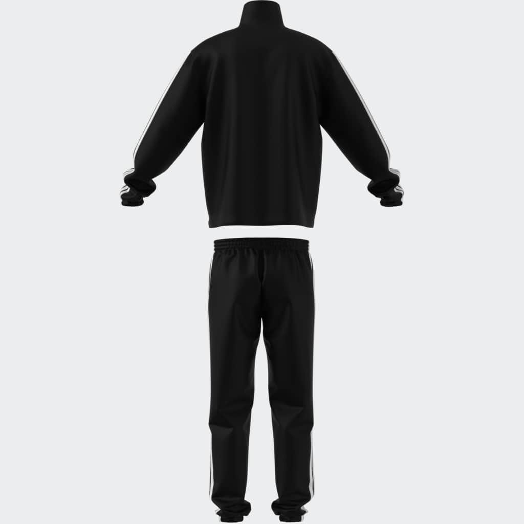 adidas Sportswear Trainingsanzug »3-STREIFEN WOVEN« 2 Stk. zweiteiliges Set, aus Polyester, mit durchgehendem Reißverschluss
