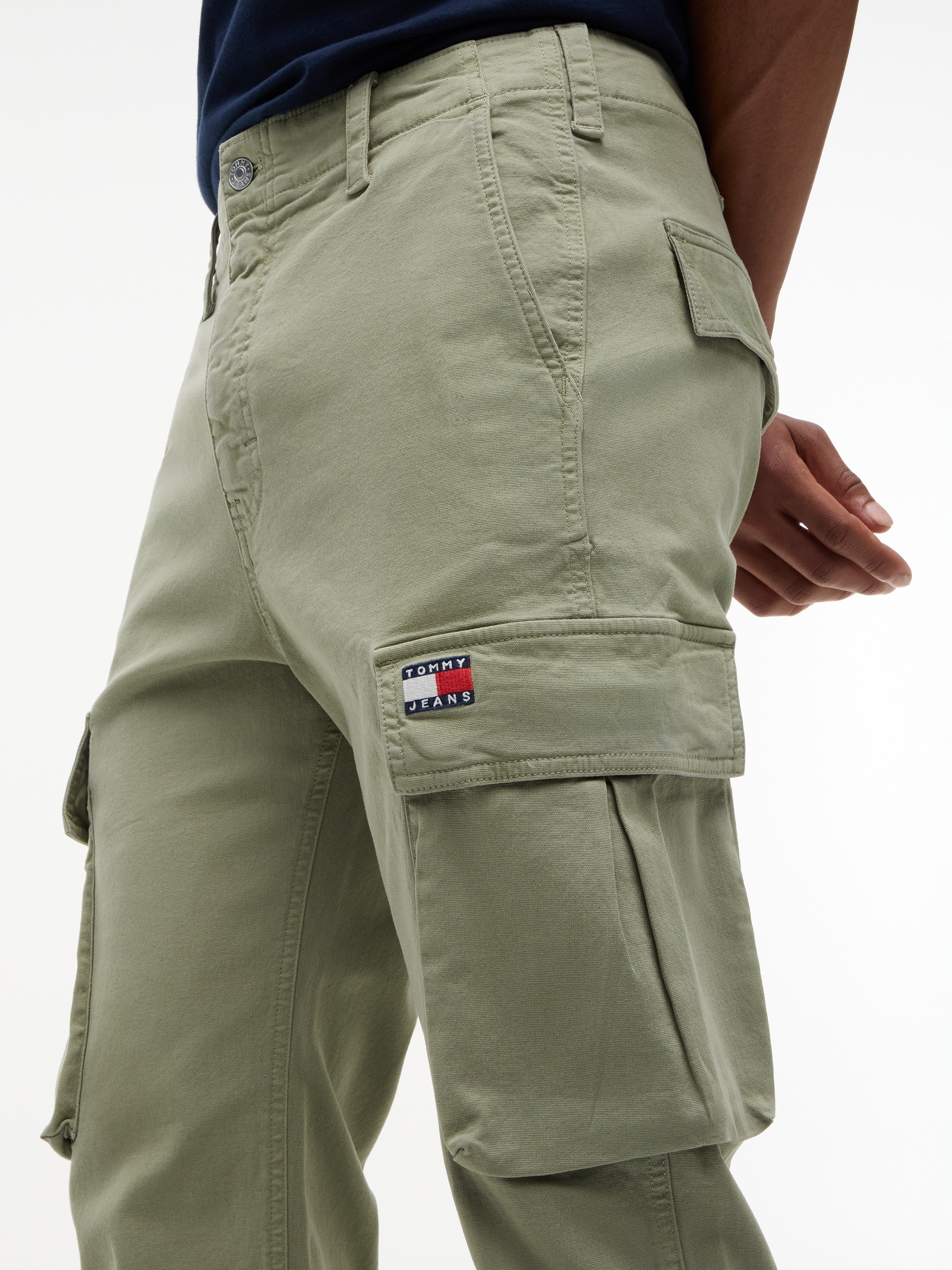 Tommy Jeans Cargohose »CANVAS CARGO PANT«  Regular fit mit Cargotaschen