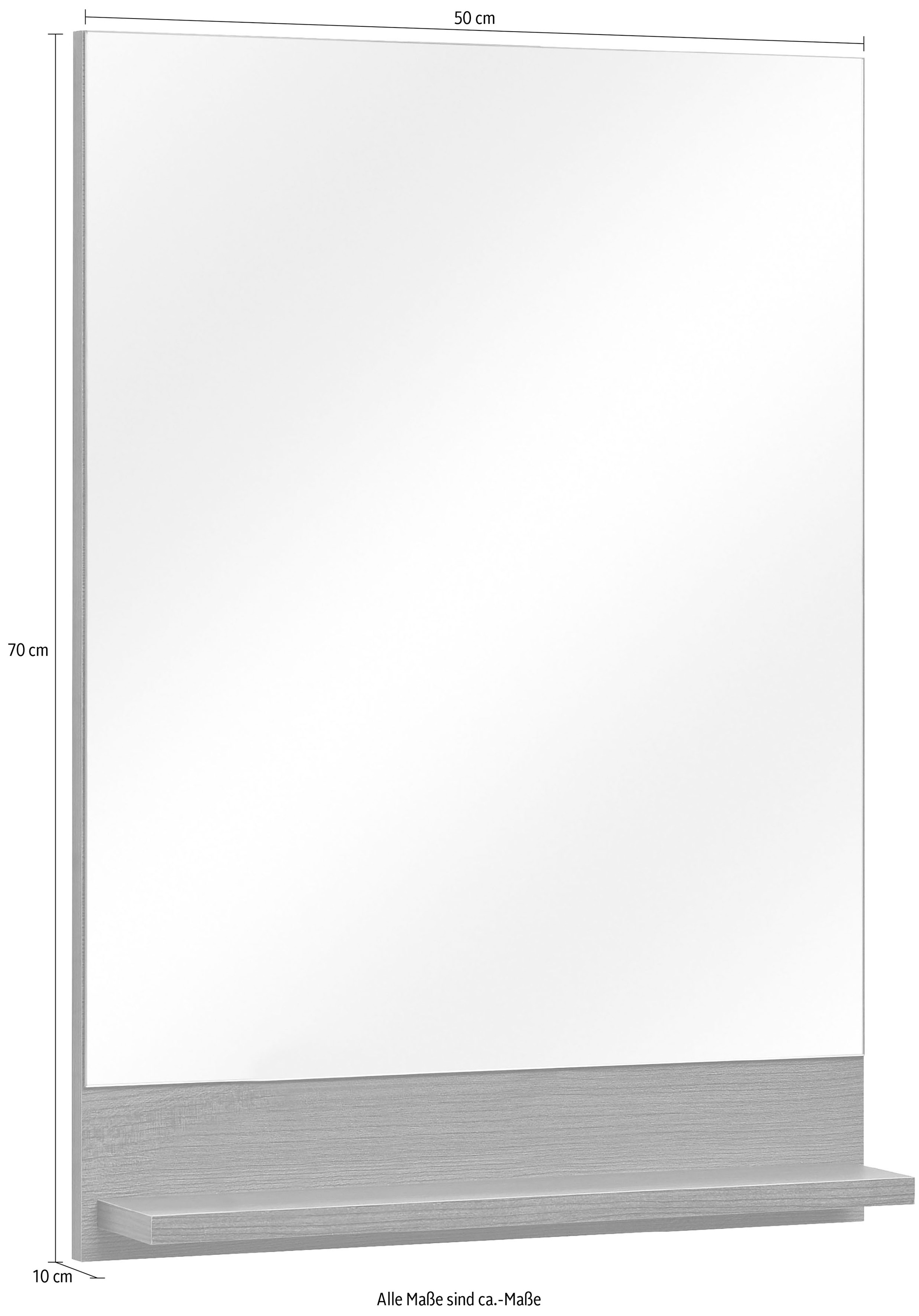 PELIPAL Badspiegel »Quickset 328«, Breite OTTO im Ablagefläche Online cm, 50 Shop