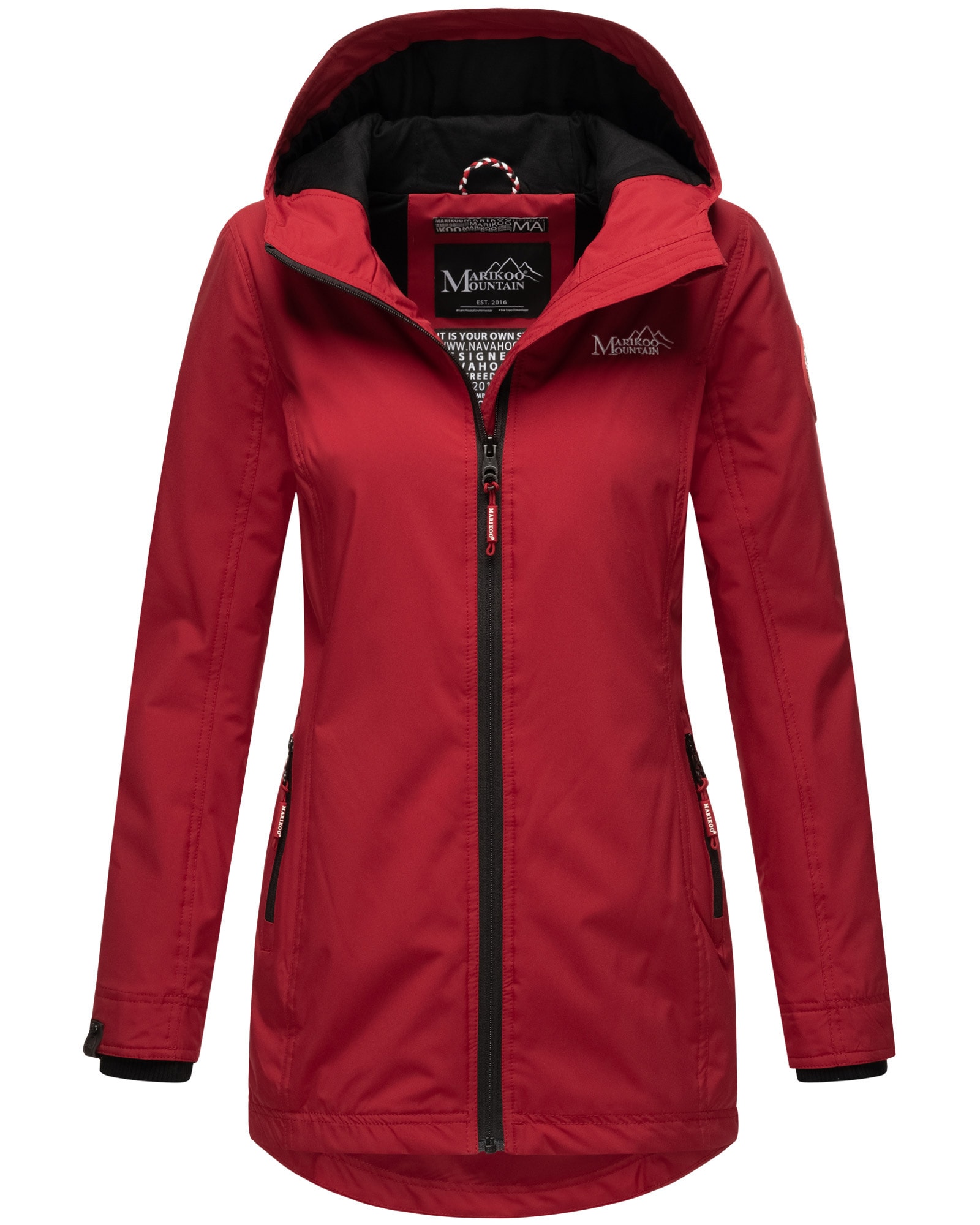 Marikoo Outdoorjacke »Marikoo Honigbeere Damen Übergangsjacke B954«