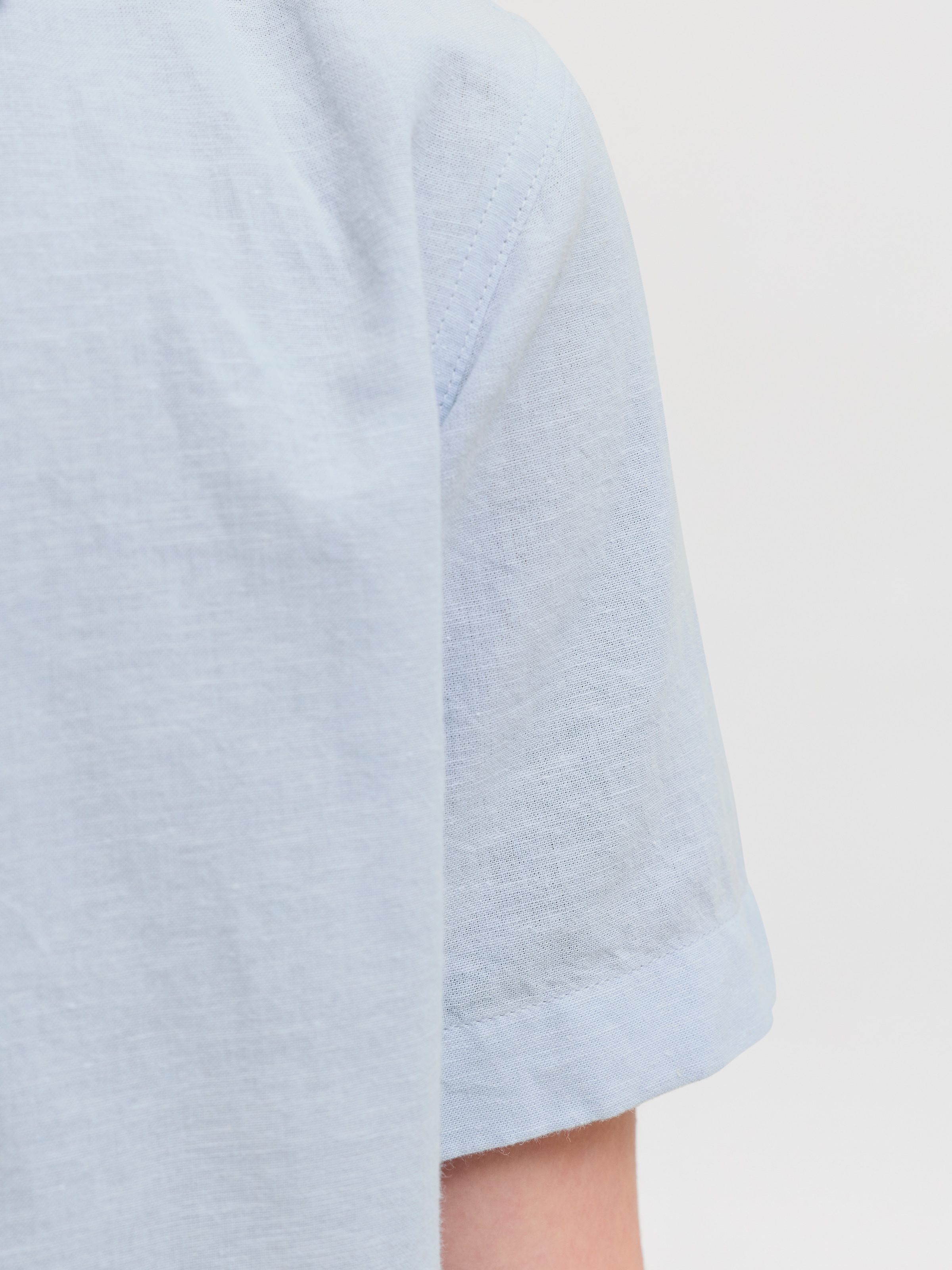 Jack & Jones Junior Kurzarmhemd »JJEBREEZE LINEN BLEND SHIRT S/S SN JNR«