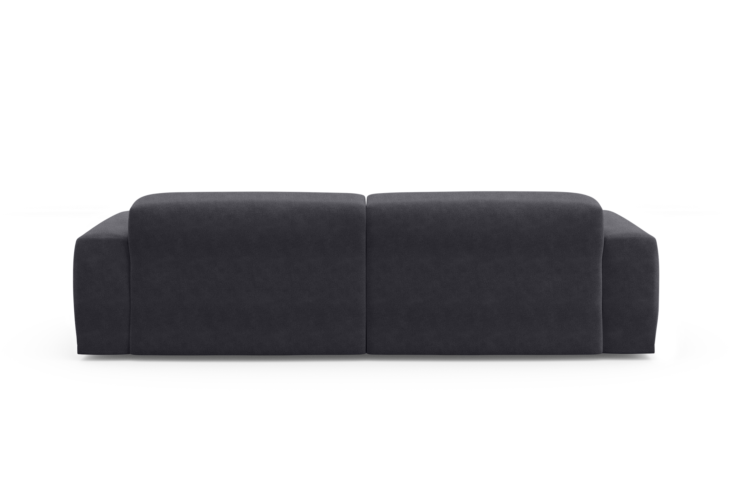 TRENDMANUFAKTUR Ecksofa »Braga, mit hochwertigem Kaltschaum, L-Form, in Cord erhältlich«, (2 St.), modernes Sofa, Couch mit hohem Sitzkomfort, 255/72/160 cm (B/H/T)