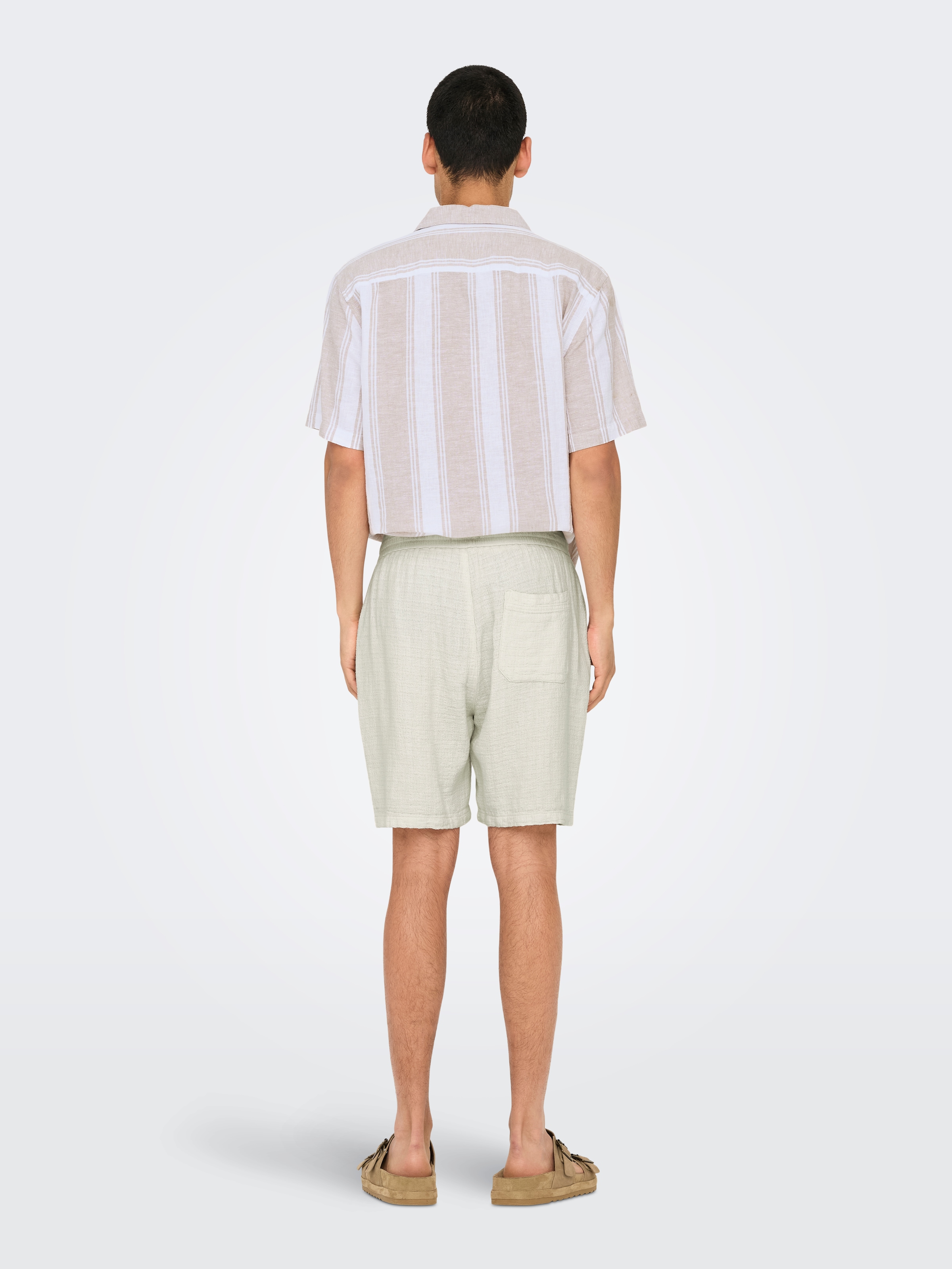 ONLY & SONS Shorts »ONSTEL LINEN LATHAM 0257 SHORTS«