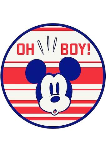 Komar Wandtattoo »Mickey Oh Boy«, (Set, 1 St., Komar Dot), Selbstklebende und runde... kaufen