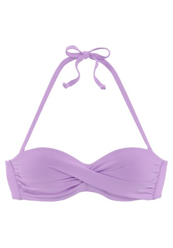 s.Oliver Beachwear Bandeau-Bikini-Top »Spain«, unifarben mit Wickeloptik kaufen s.Oliver Beachwear Bandeau-Bikini-Top »Spain«, unifarben mit Wickeloptik kaufen