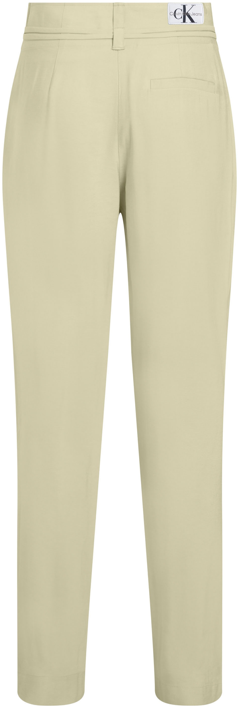Calvin Klein Jeans Webhose »WAIST TIES TAPERED TWILL PANT«, mit Logomarkenlabel