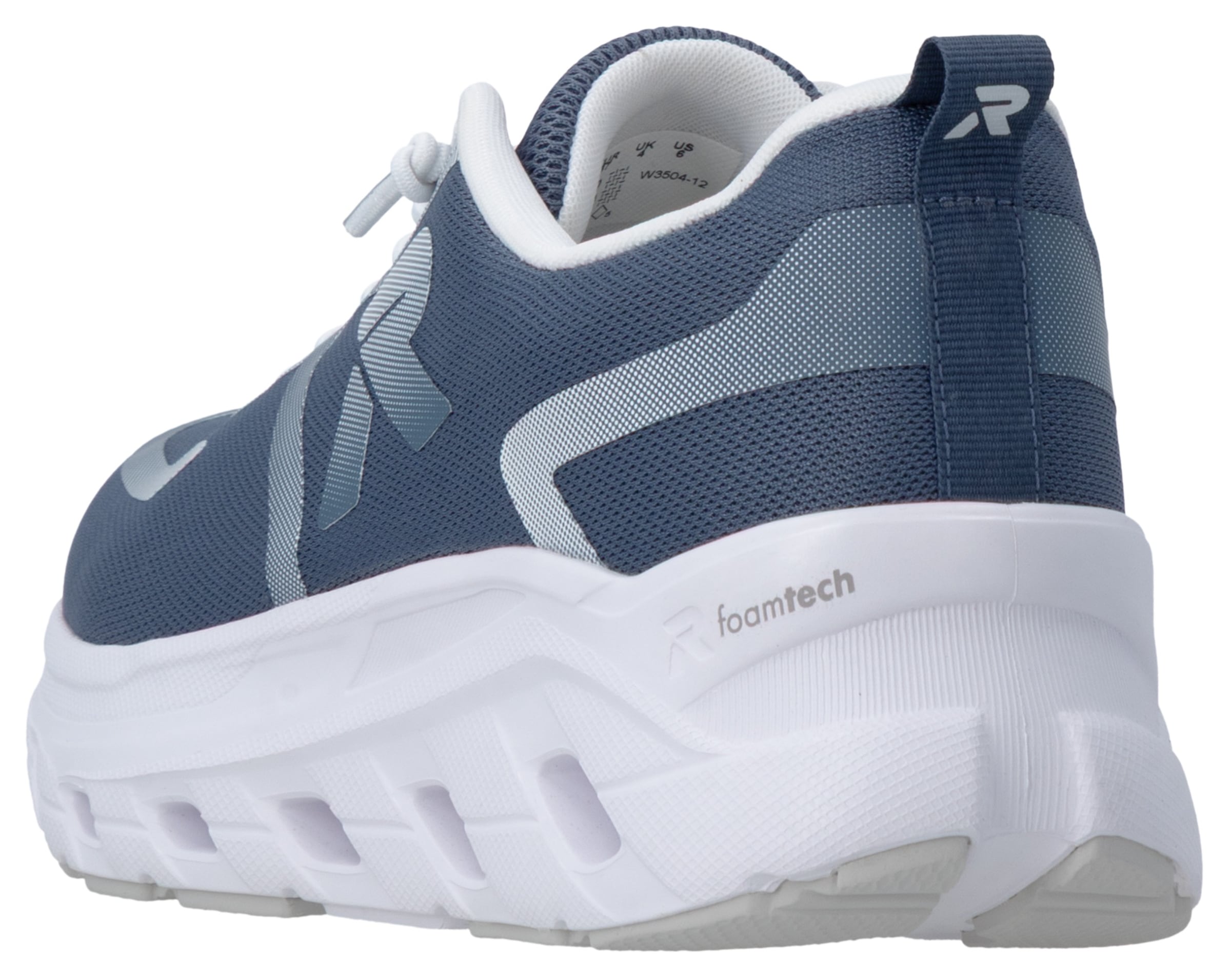 RIEKER Sport Slip-On Sneaker  Sportschuh, Freizeitsneaker, Halbschuh zum Schlupfen