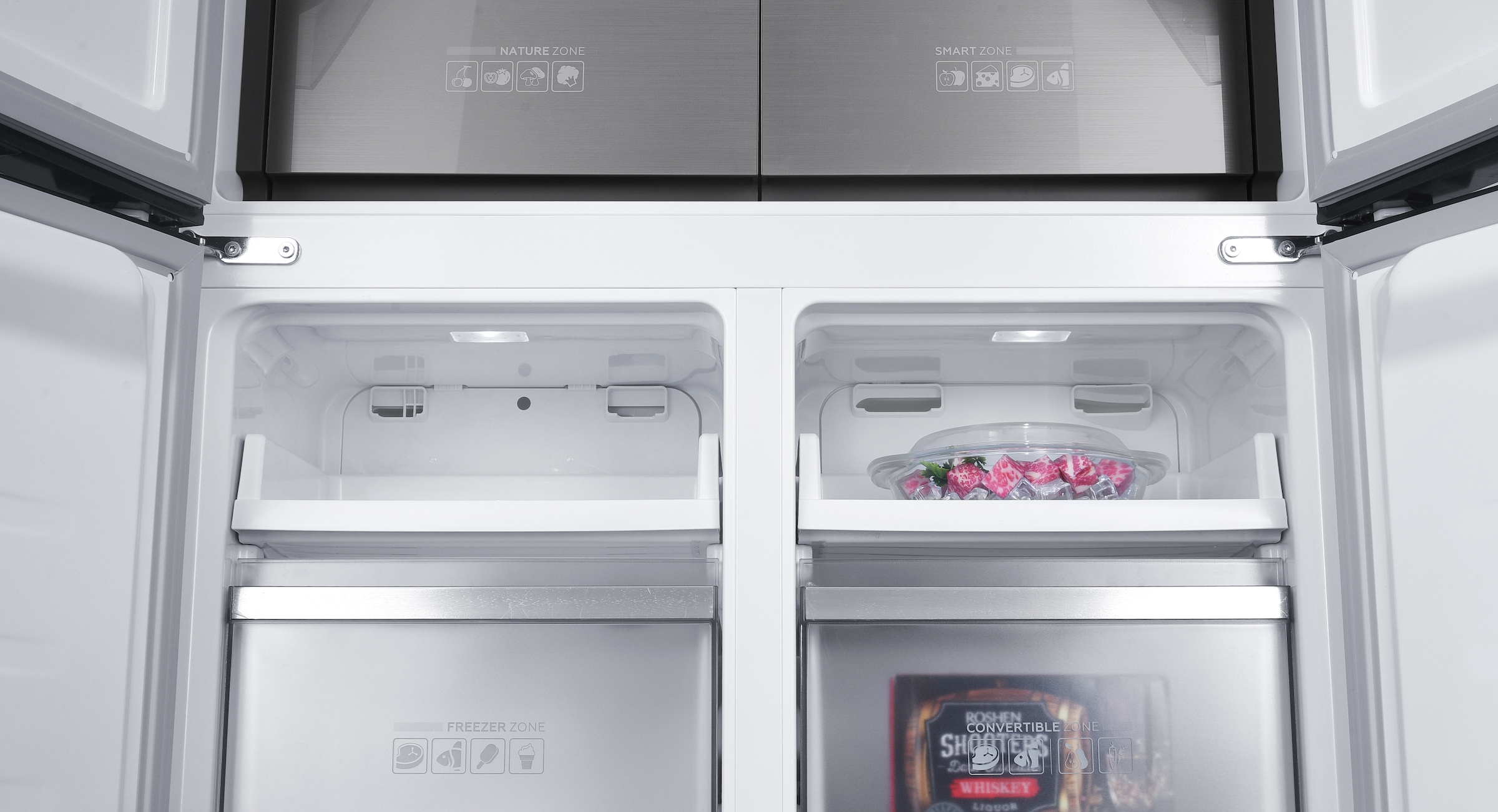 Hanseatic Multi Door »HCSI19090DNFBI« 190,2 cm hoch 90,5 cm breit Smart Zone