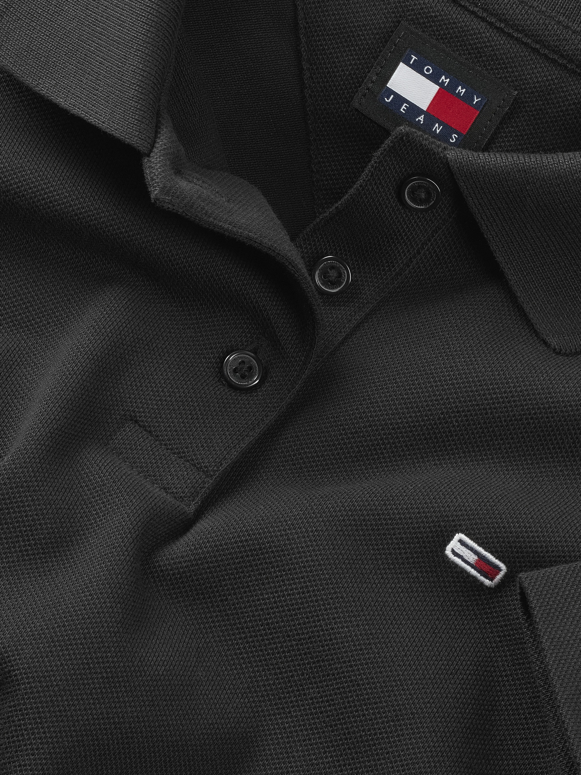 Tommy Jeans Poloshirt »TJW SLIM ESSENTIAL POLO SS«, mit Logostickerei