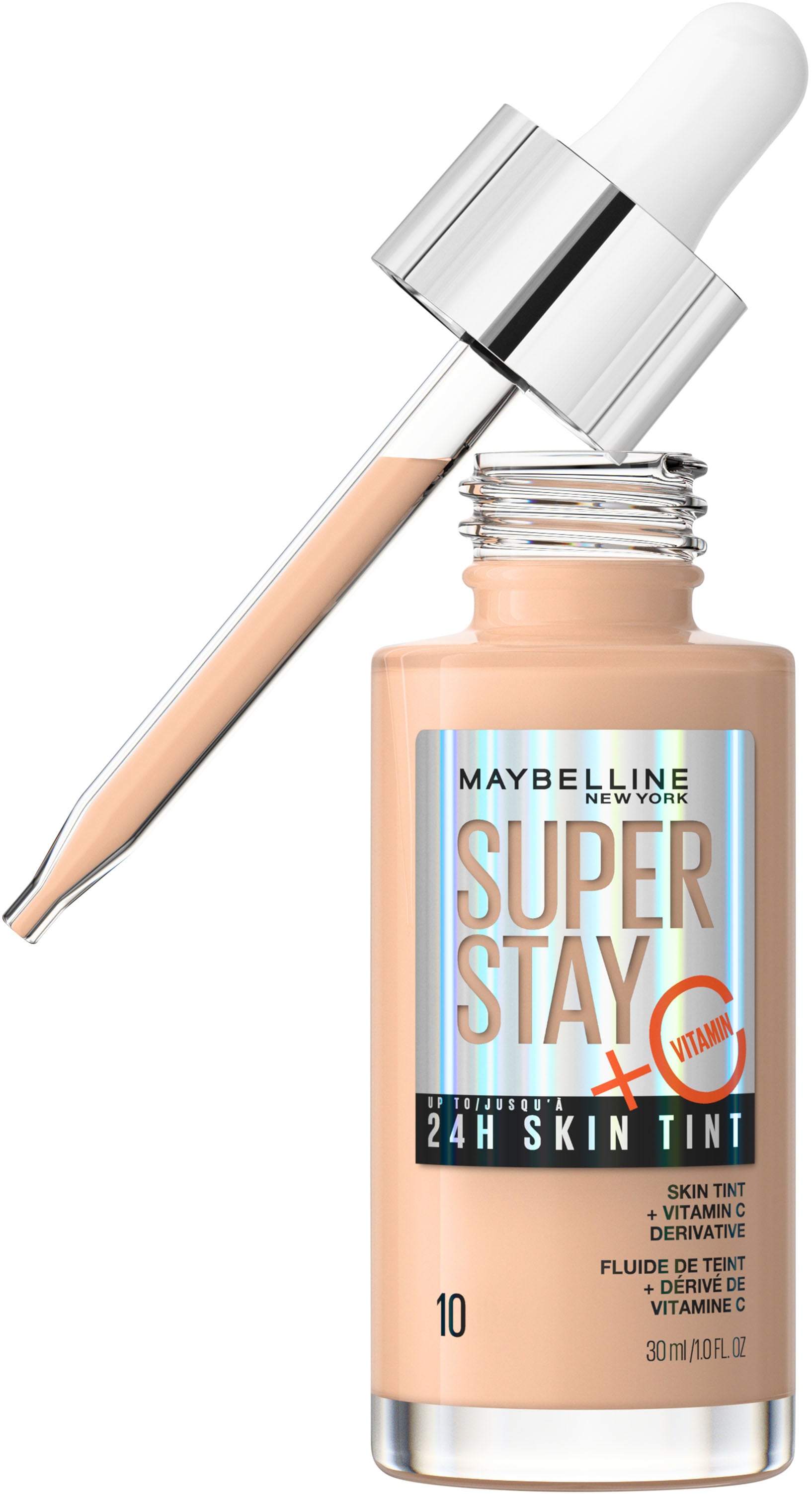 MAYBELLINE NEW YORK Foundation »Maybelline New York Super Stay 24H Skin Tint«, mit Vitamin C