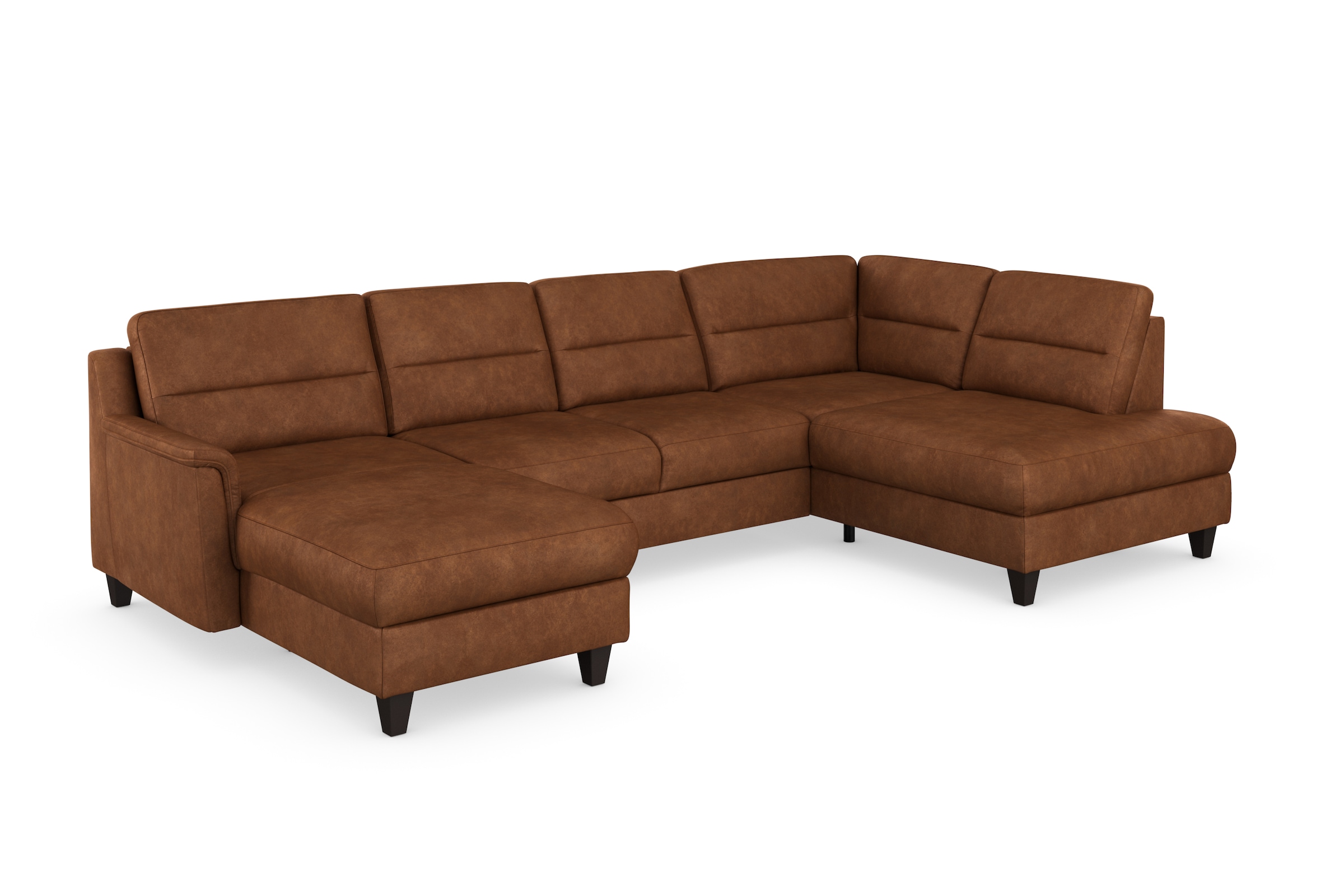 sit&more Wohnlandschaft »Farö U-Form«, inklusive Federkern, wahlweise mit Bettfunktion und Bettkasten