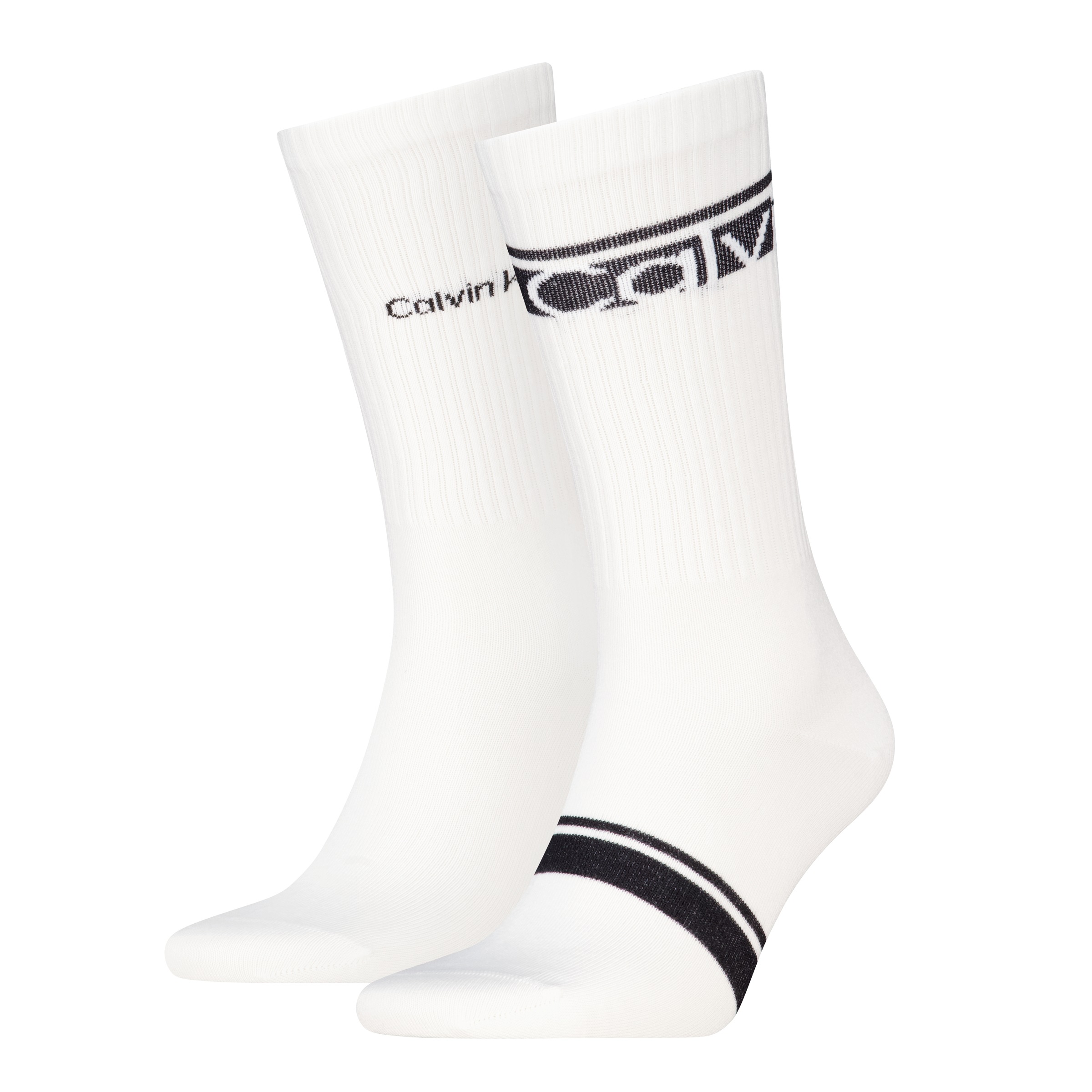 Calvin Klein Socken »CK MEN SOCK 2P LOGO STRIPE« 2 Paar, 
