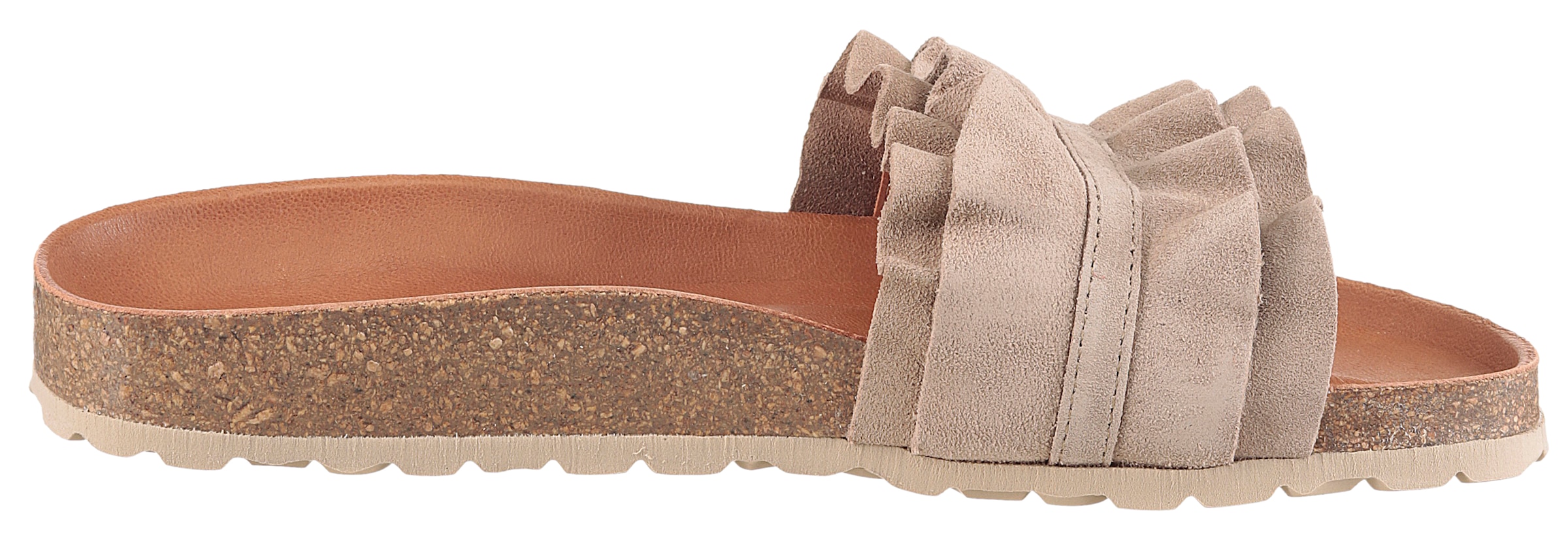 VERBENAS Pantolette »Rocio Roda«, Sommerschuh, Schlappen für Strand- und Badeausflüge geeignet