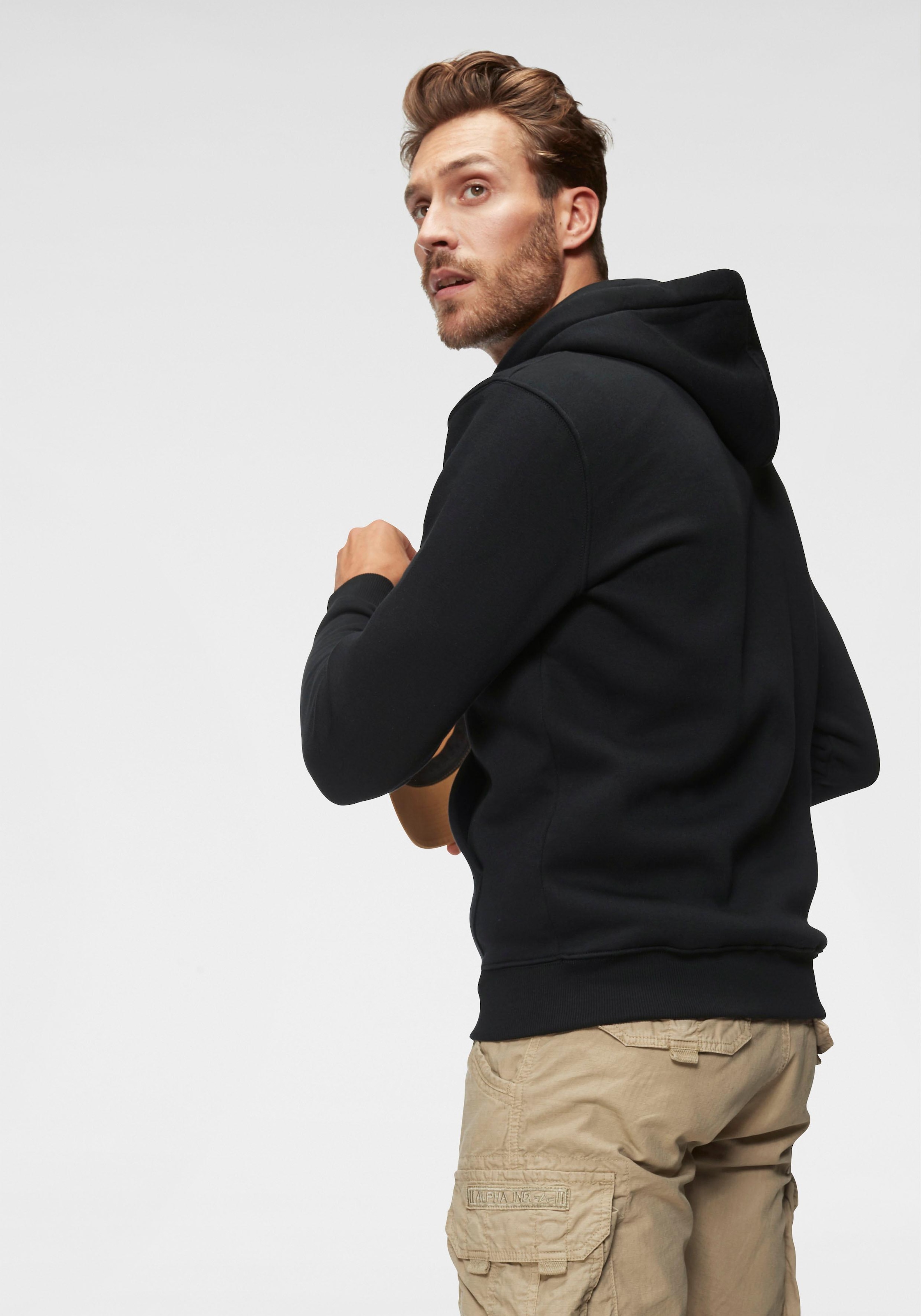 Alpha Industries Kapuzensweatjacke »BASIC ZIP HOODY«