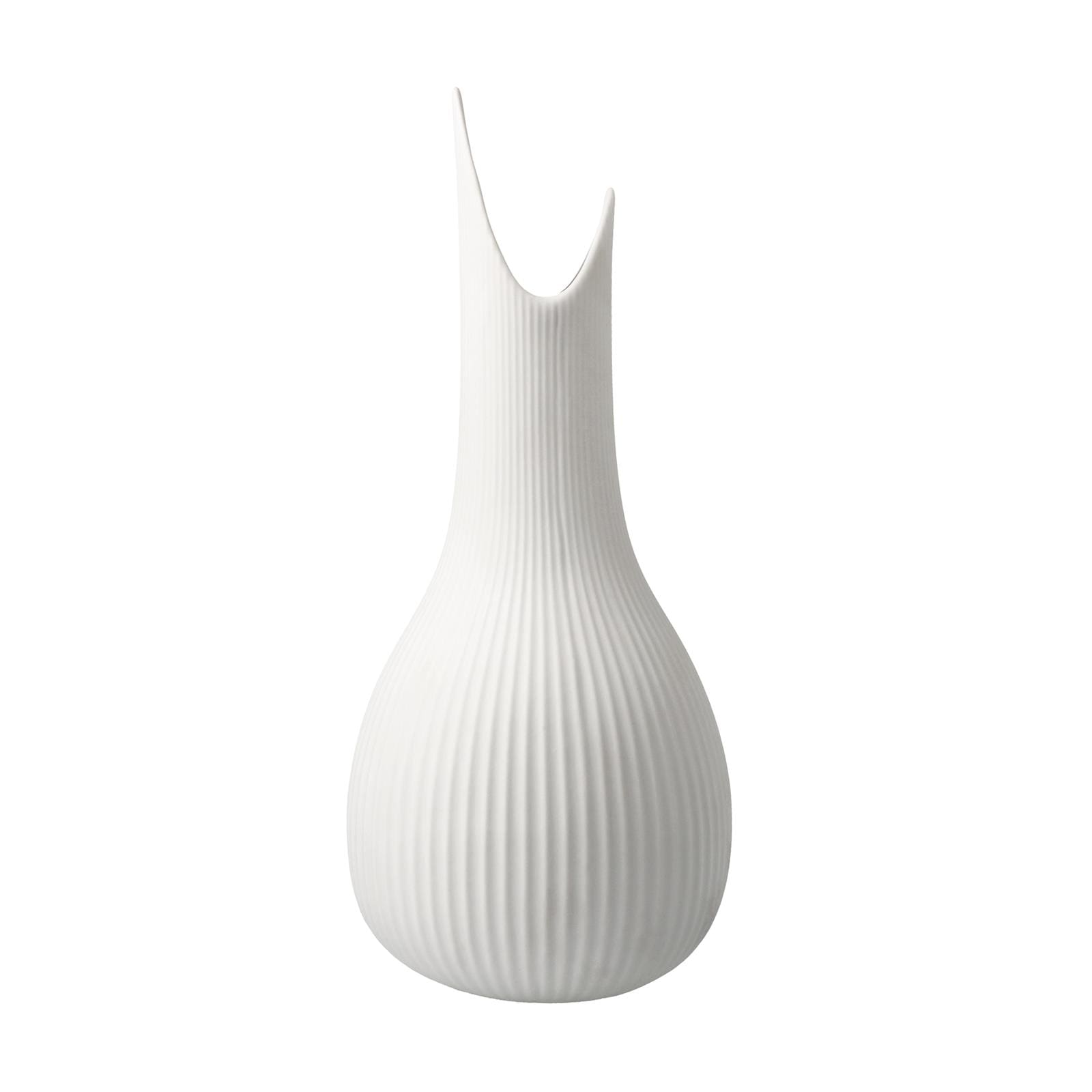 Goebel Dekovase »Vase Studio 8 Pure Raindrop 25 cm weiß« Abwischbar