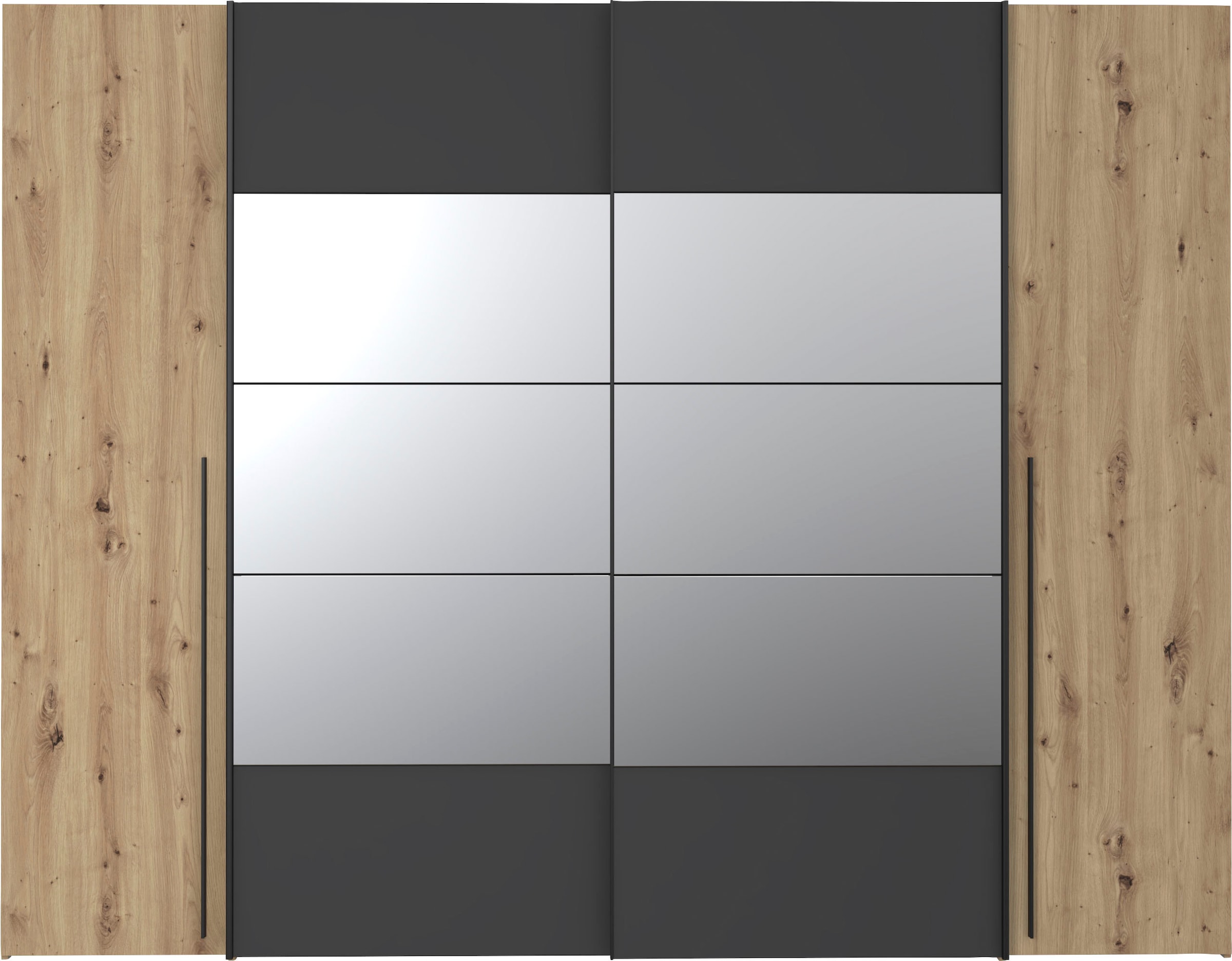 FORTE Kleiderschrank »Rayong«, (B/H/T ca. 270,3x210x61,2 cm)