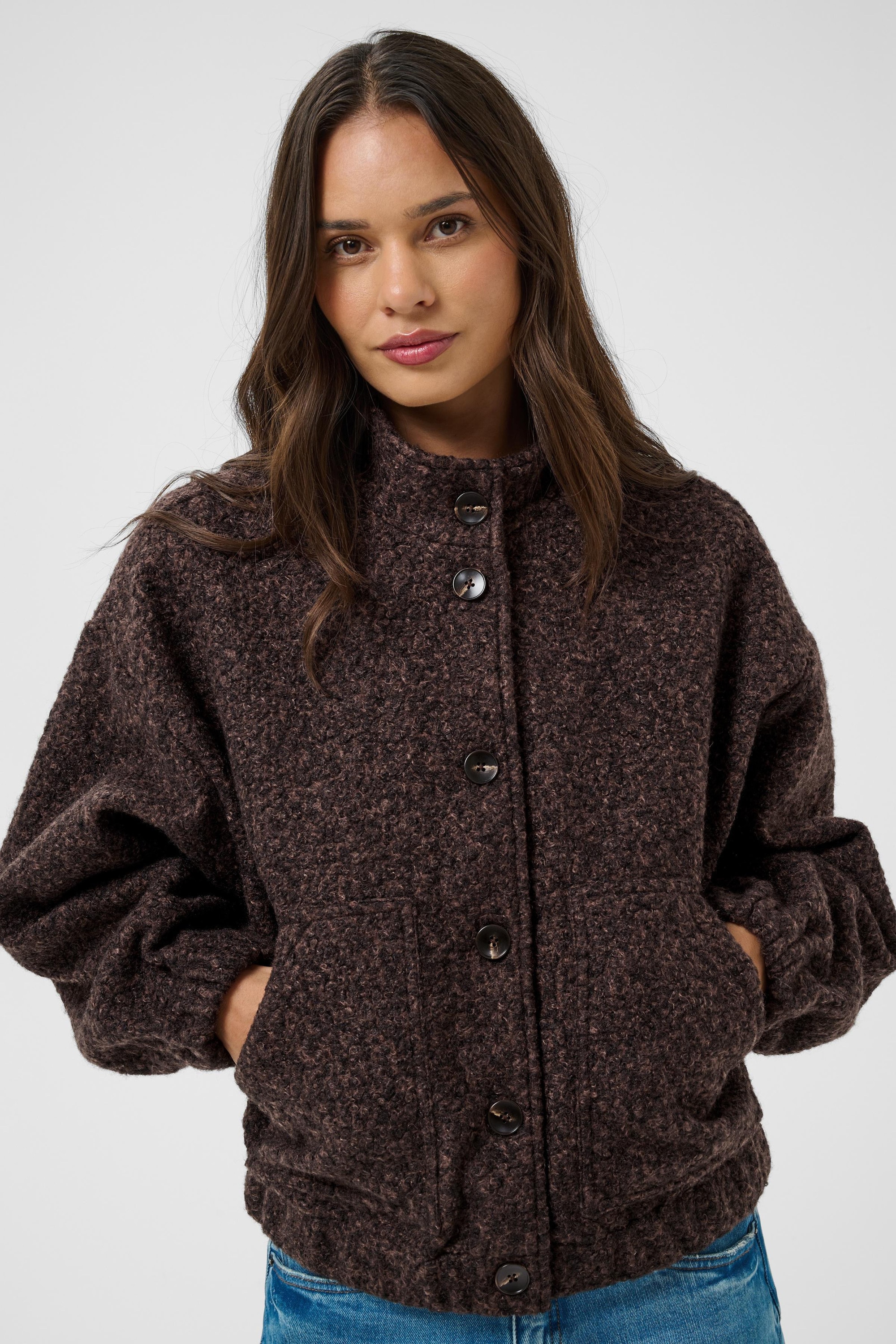 KAFFE Wintermantel »Damen Jacke KAleona«
