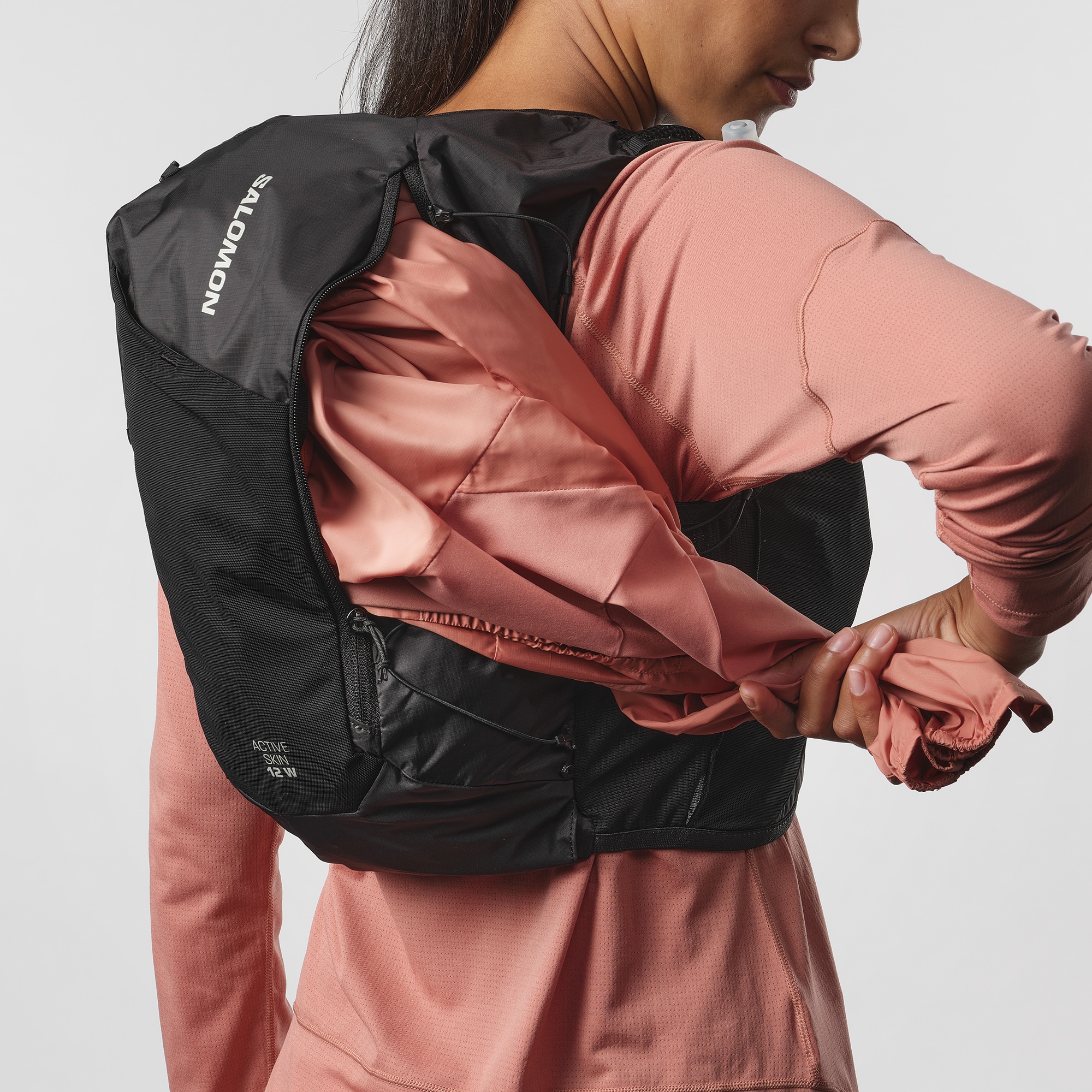 Salomon Trinkrucksack »ACTIVE SKIN 12«, mit praktischen Flaschenfächern