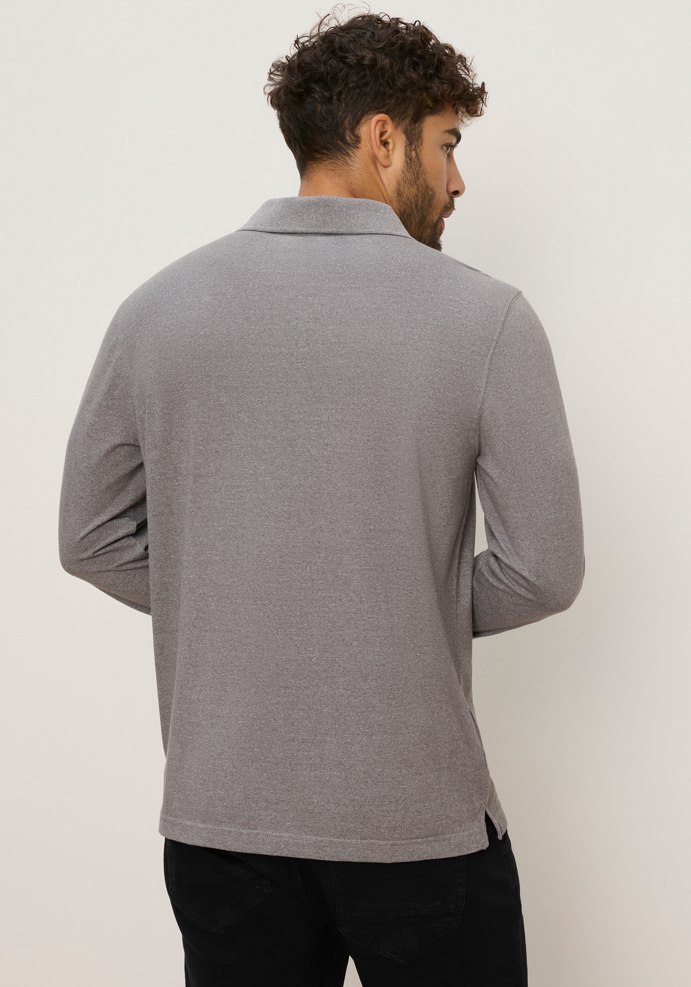Bruno Banani Langarm-Poloshirt Angenehm weiche Jersey-Qualität trifft auf klassischen Polo-Style