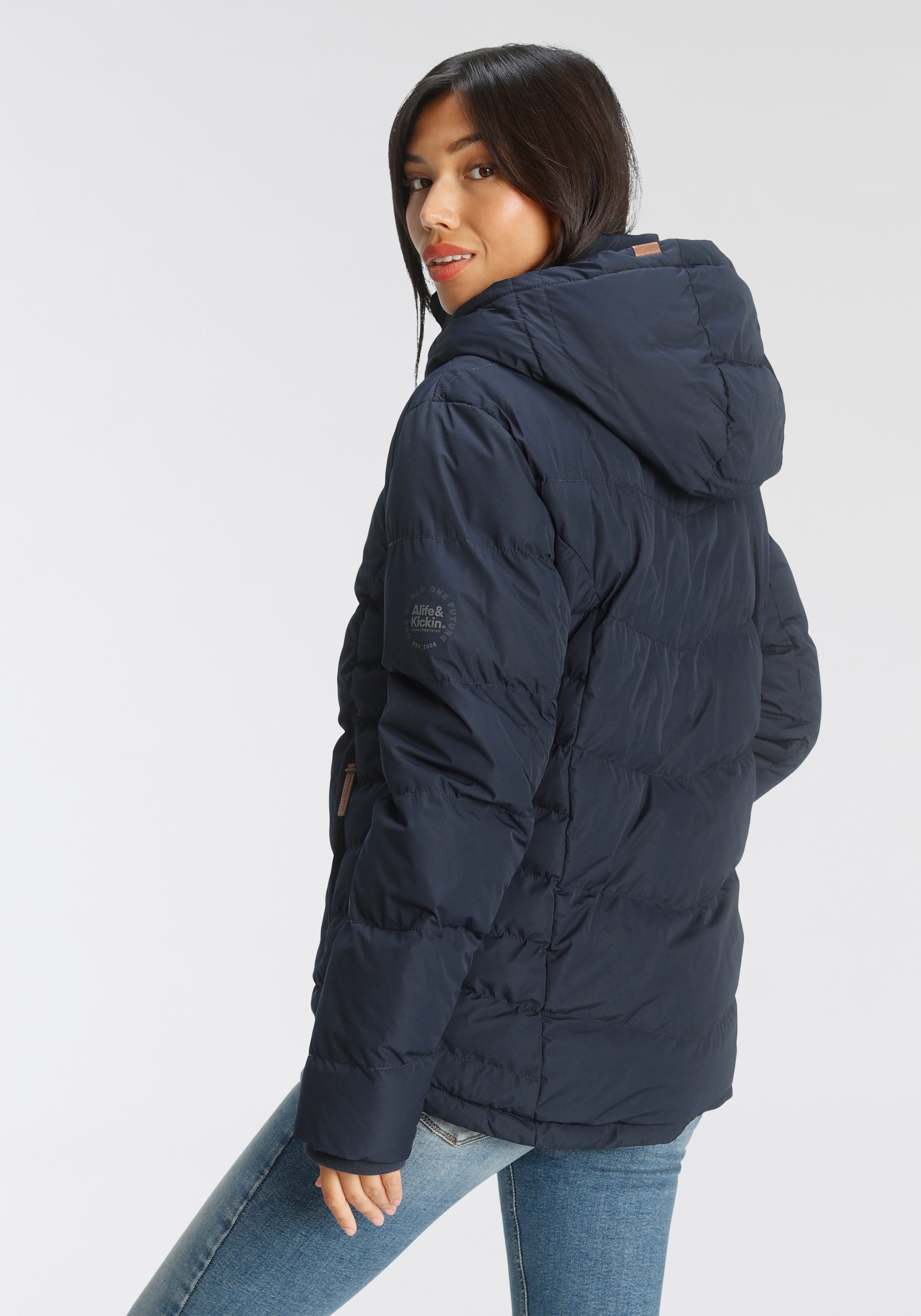 Alife & Kickin Steppjacke »JUANAAK A« mit Kapuze Pufferjacke mit ultraleichter Wattierung und hoher Wärmeleistung