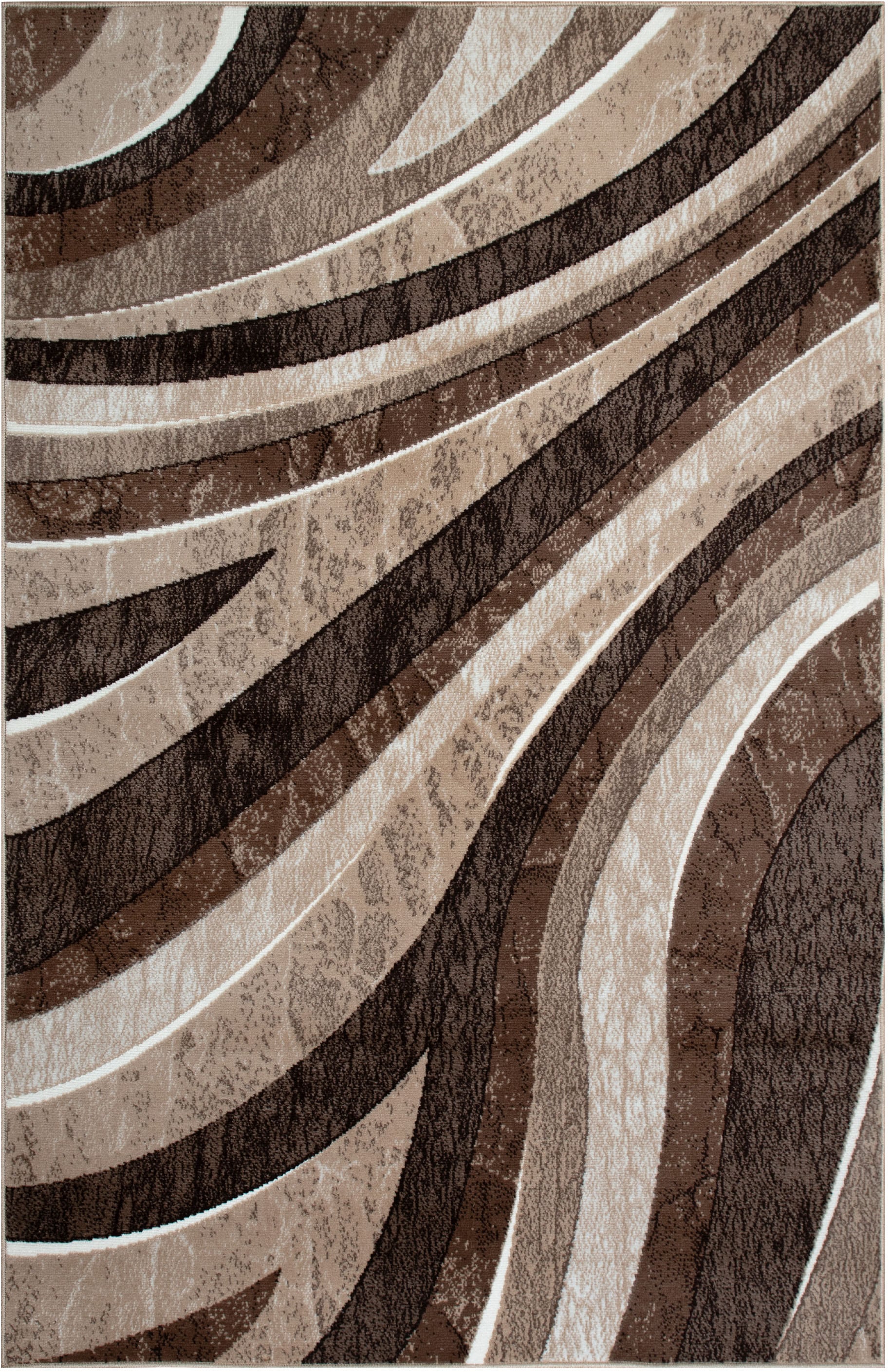 OTTO home Teppich »Livil, modernes Wellen-Design« rechteckig 8 mm Höhe 3D-Effekt, Kurzflor, Wohnzimmer, Esszimmer, Schlafzimmer