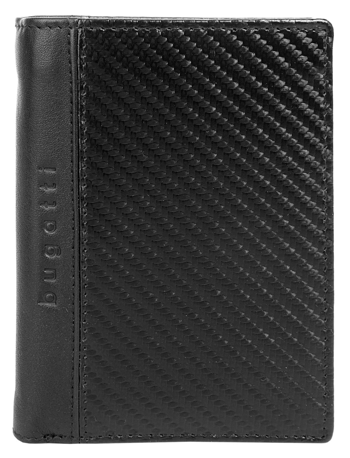 Bugatti Herren Geldbörse »COMET« echt Leder in schwarz