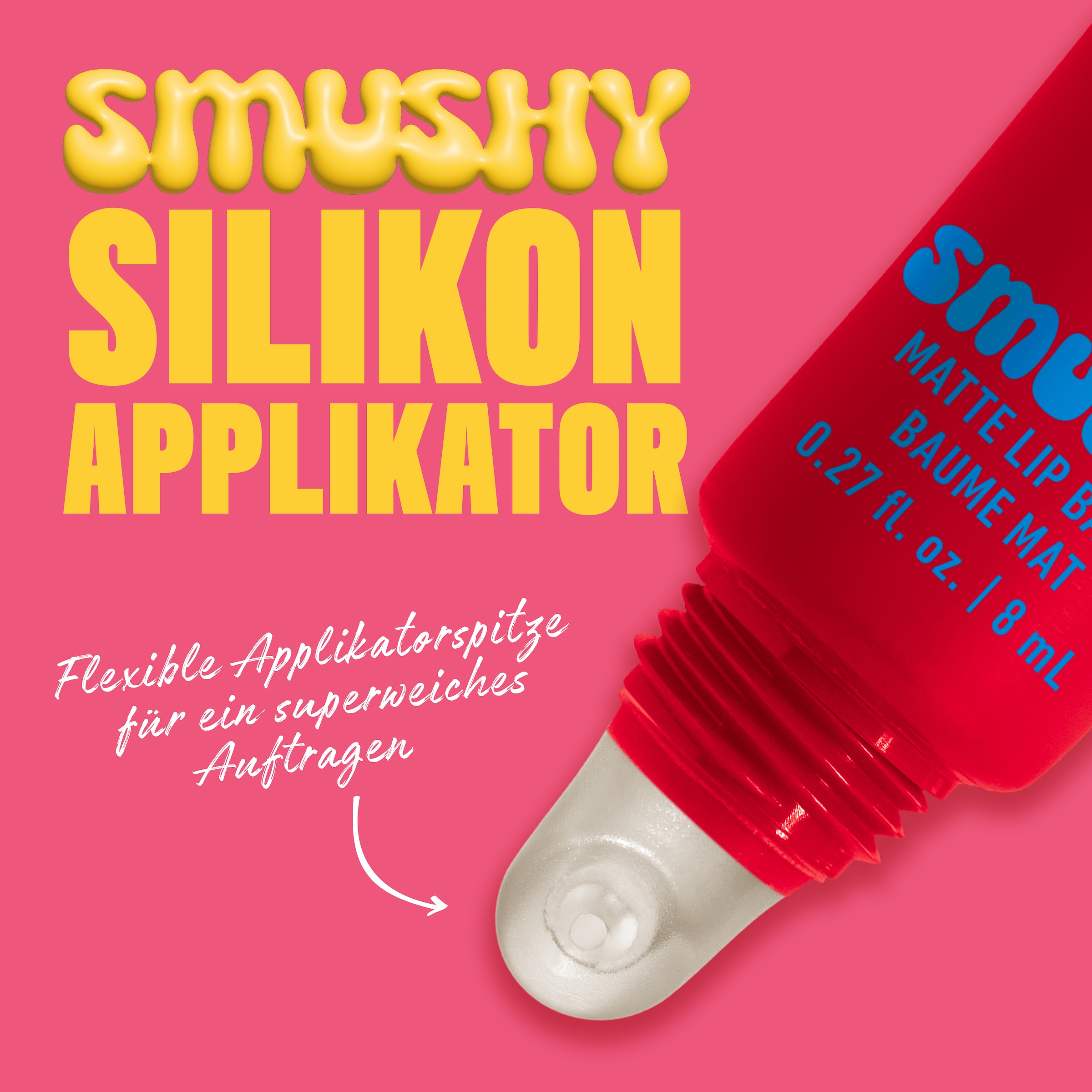 NYX Lippenbalsam »NYX Professional Makeup Smushy Matte Lip Balm« jeder der Farbtöne hat einen einzigartigen, süßen Duft