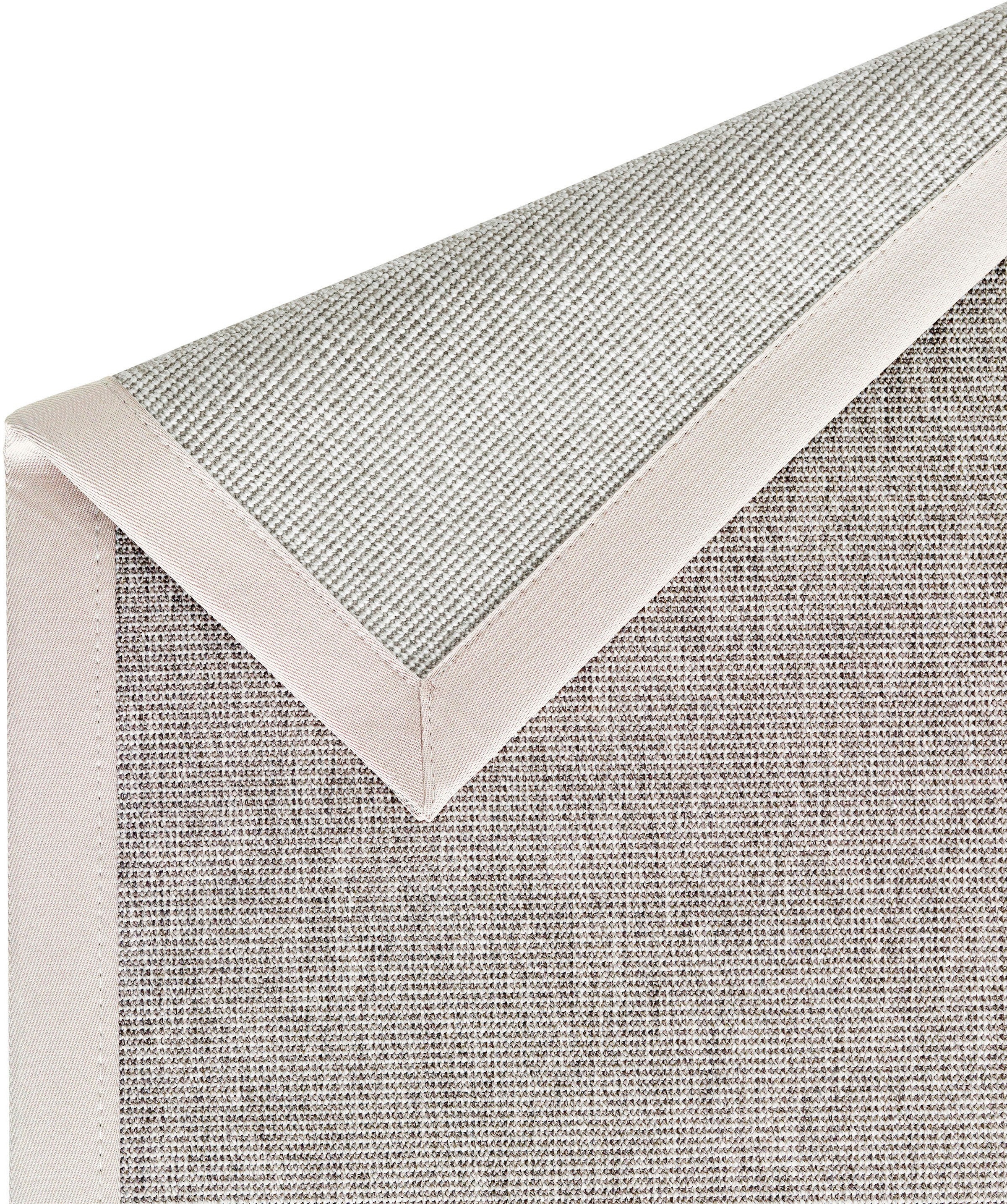 Dekowe Teppich »Naturino Rips«, rechteckig, 7 mm Höhe, Flachgewebe, Sisal-Optik, mit Bordüre, In- und Outdoor geeignet