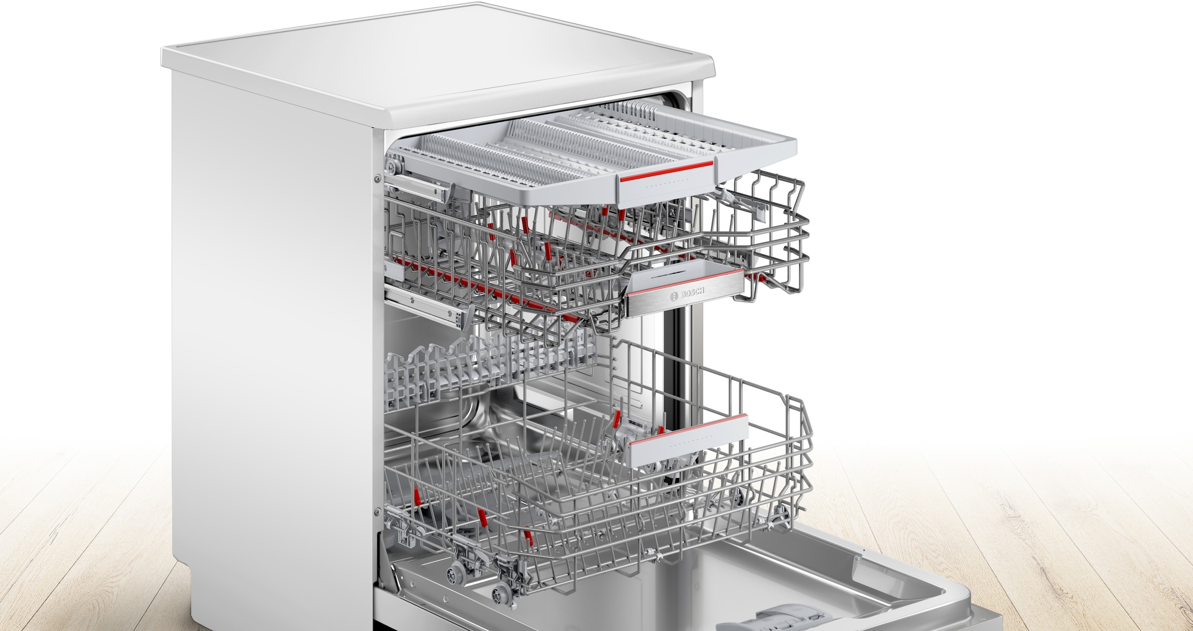 BOSCH Standgeschirrspüler »SMS6ECW11E«, Serie 6, SMS6ECW11E, 14 Maßgedecke