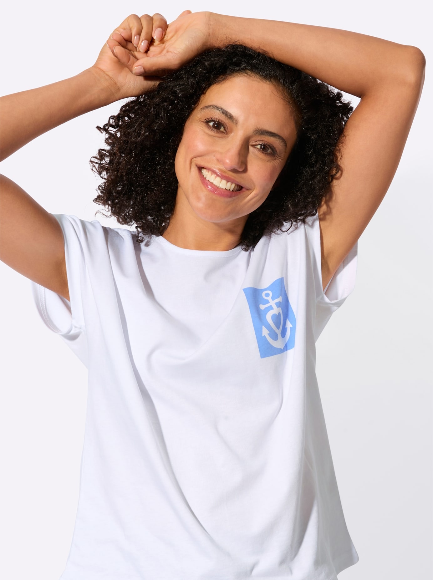 Casual Looks T-Shirt »Rundhals-Shirt« 1 tlg.