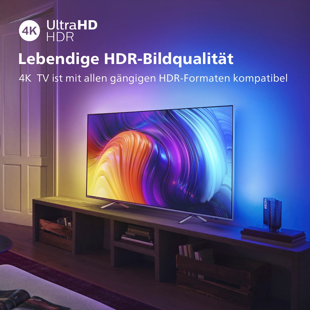 Philips LED-Fernseher »75PUS8807/12«, 189 cm/75 Zoll, 4K Ultra HD, Android TV-Smart-TV-Google TV