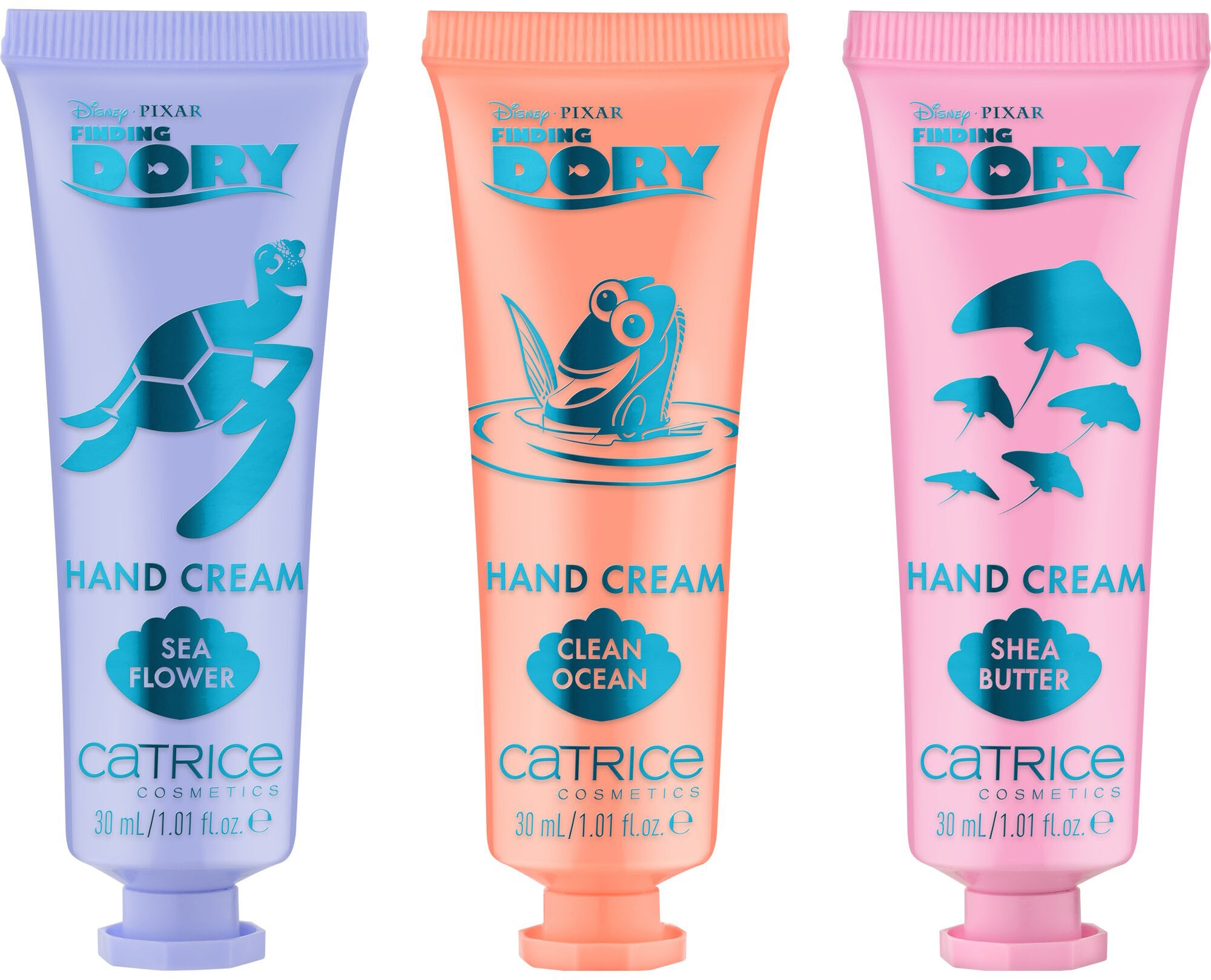 Catrice Gesichtspflege-Set »Disney Pixar Finding Dory Hand Cream Set«, (Set, 3 tlg.)