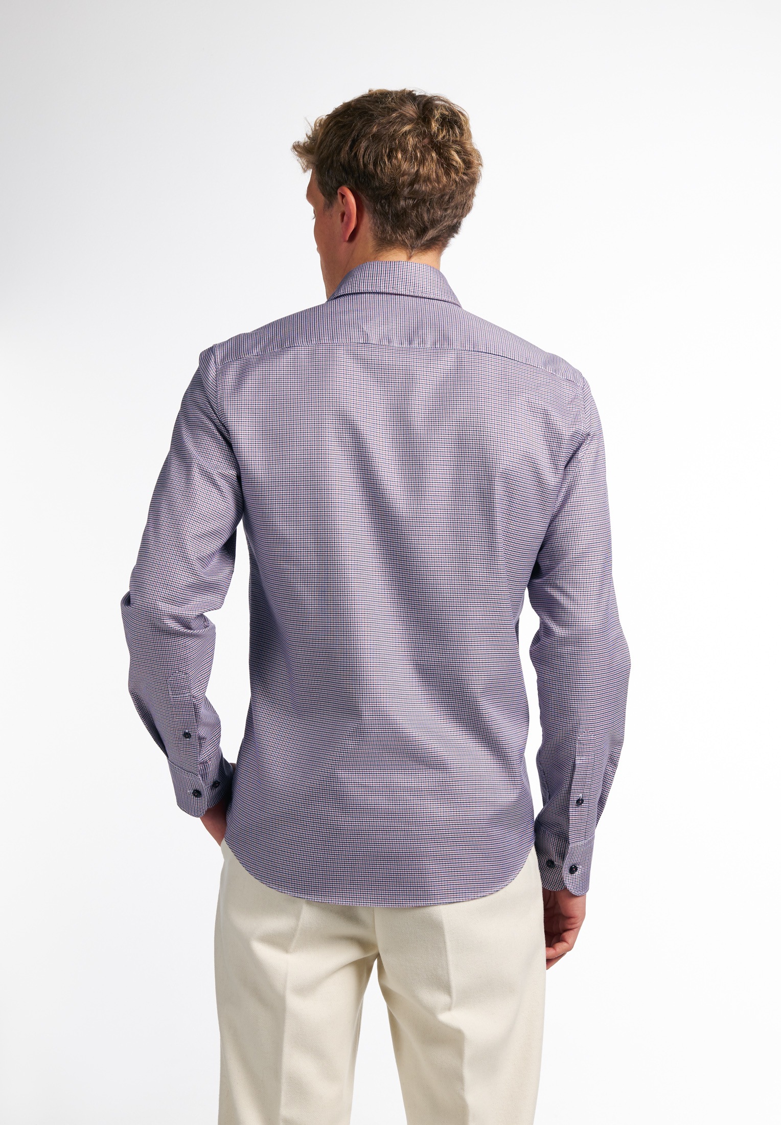 Eterna Langarmhemd »SLIM FIT«, EASY IRON (bügelleicht)