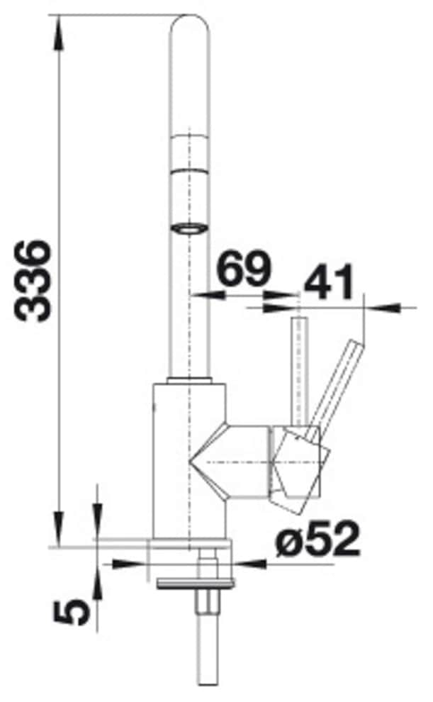 Blanco Küchenarmatur »MIDA-S« mit Ausziehbrause