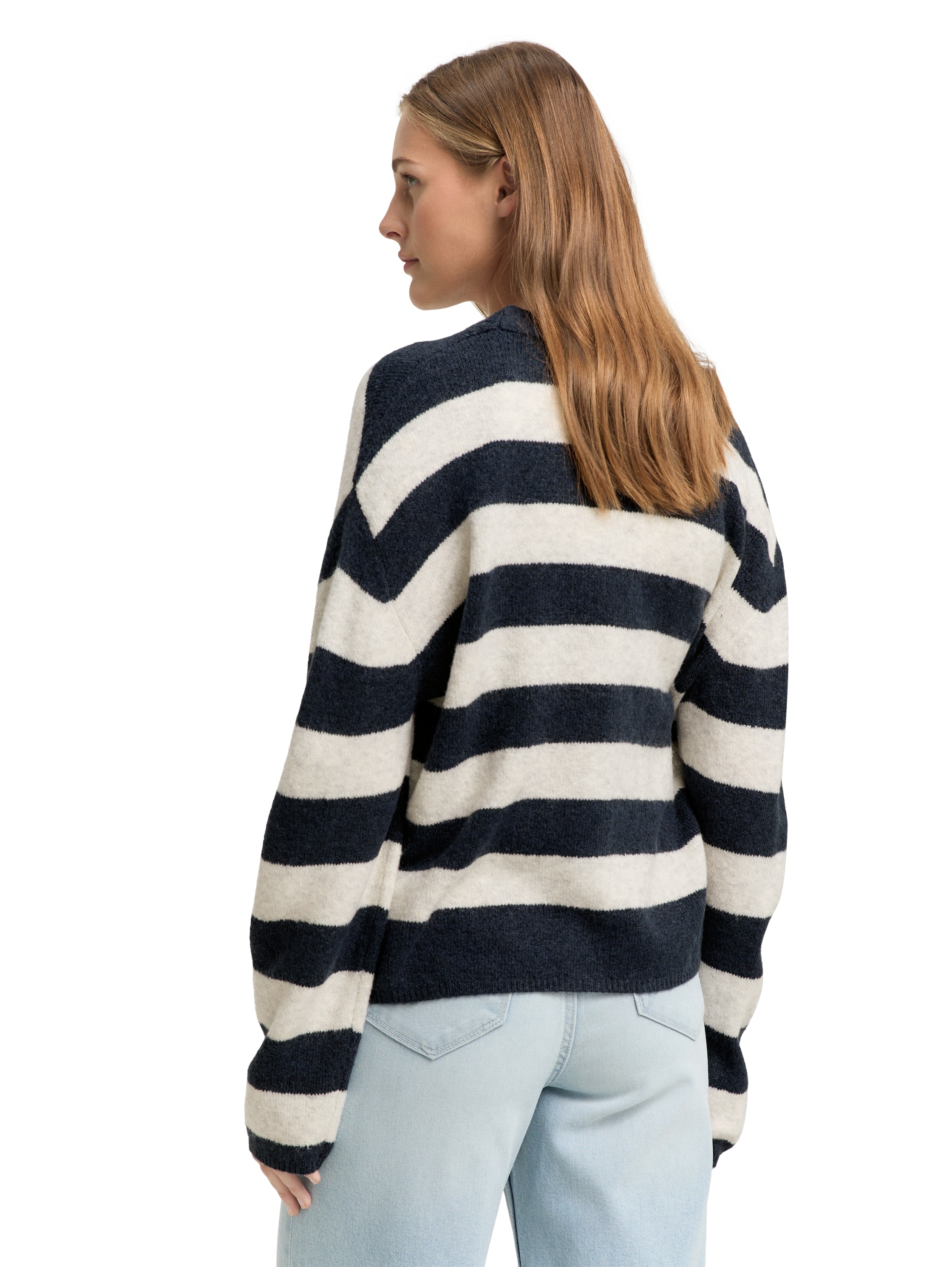 TOM TAILOR Denim Cardigan, mit V-Ausschnitt
