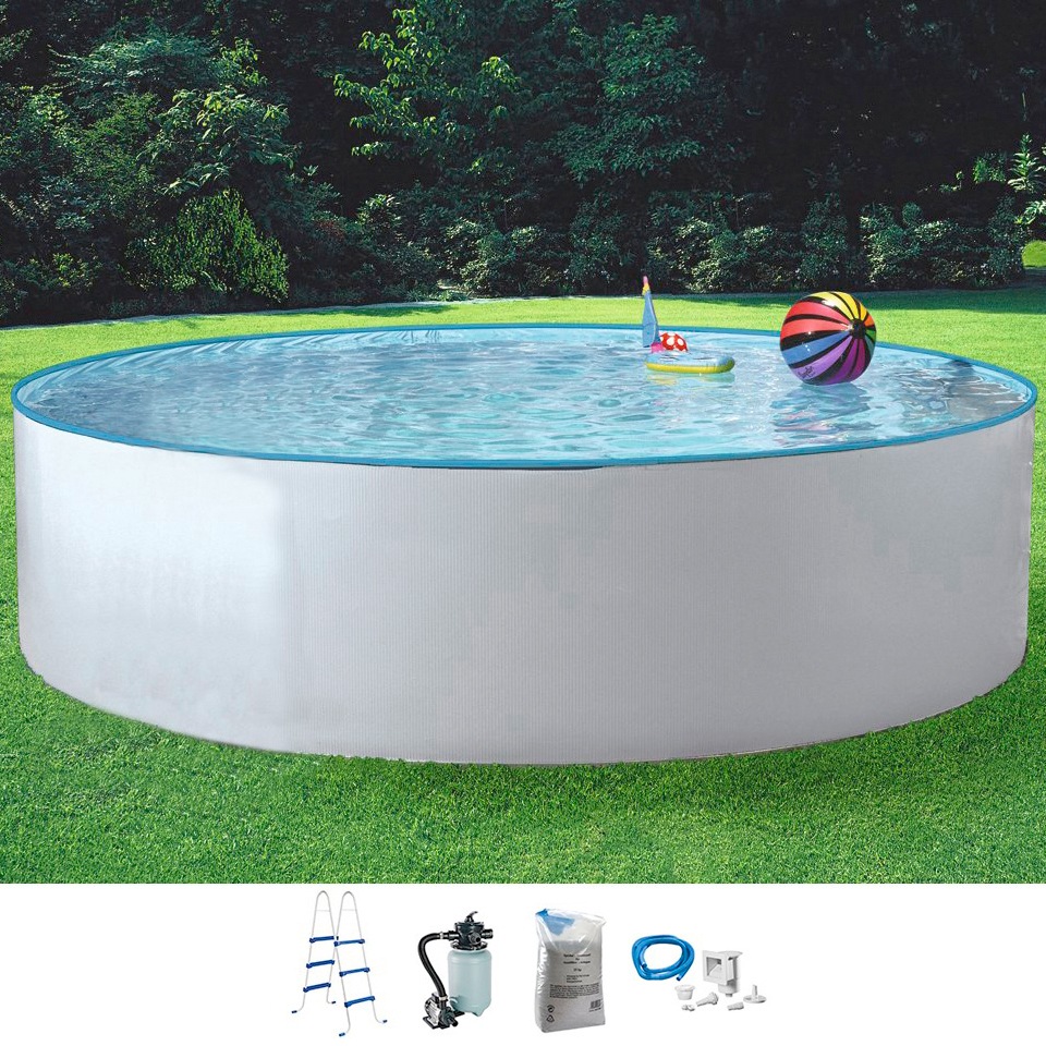 MyPool Rundpool, (Set), 5-tlg., ØxH: 400x90 cm